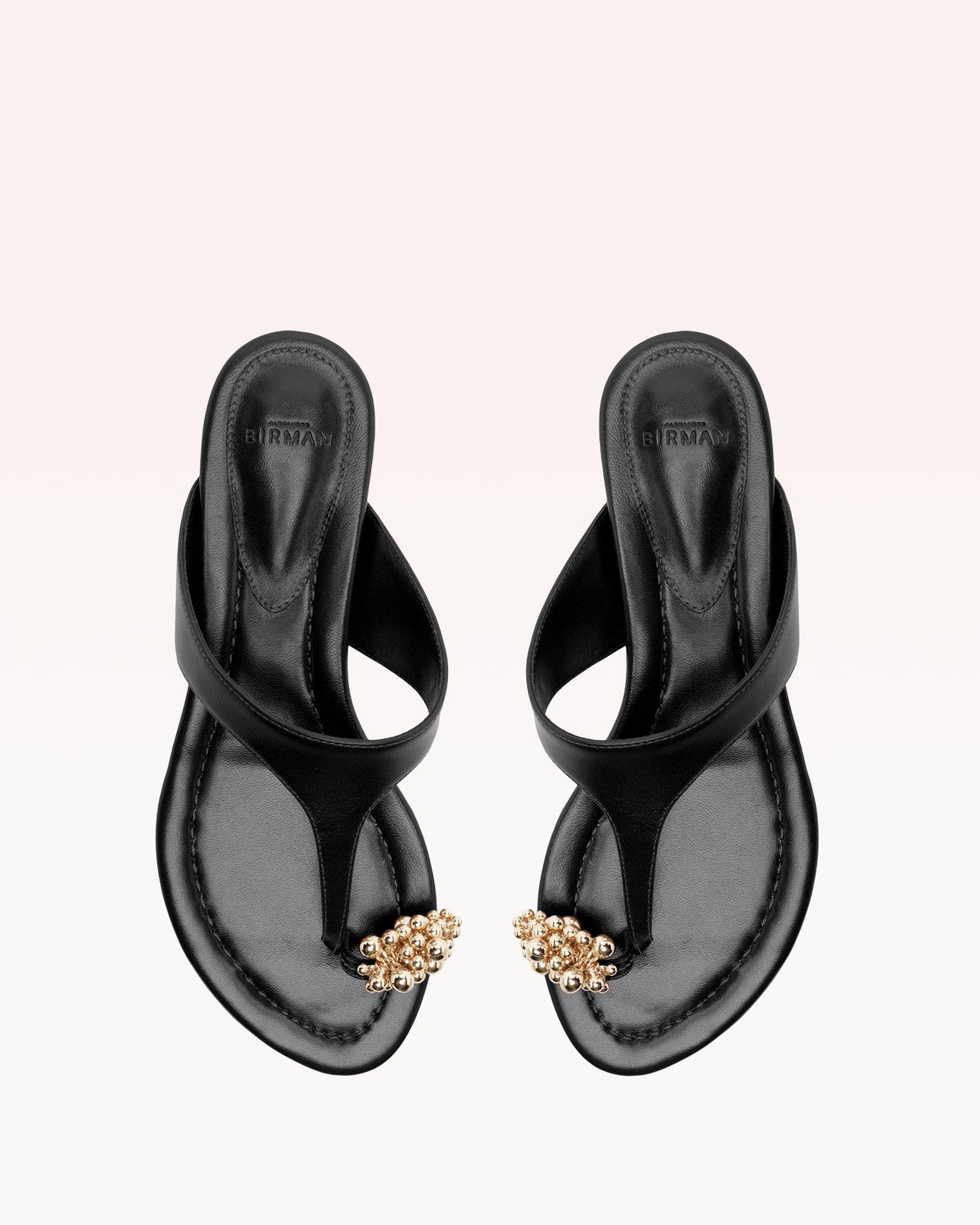Gia Flat Black Sandals R/26