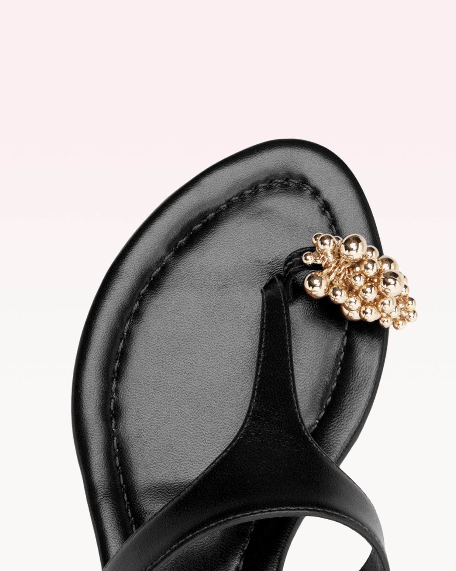 Gia Flat Black Sandals R/26