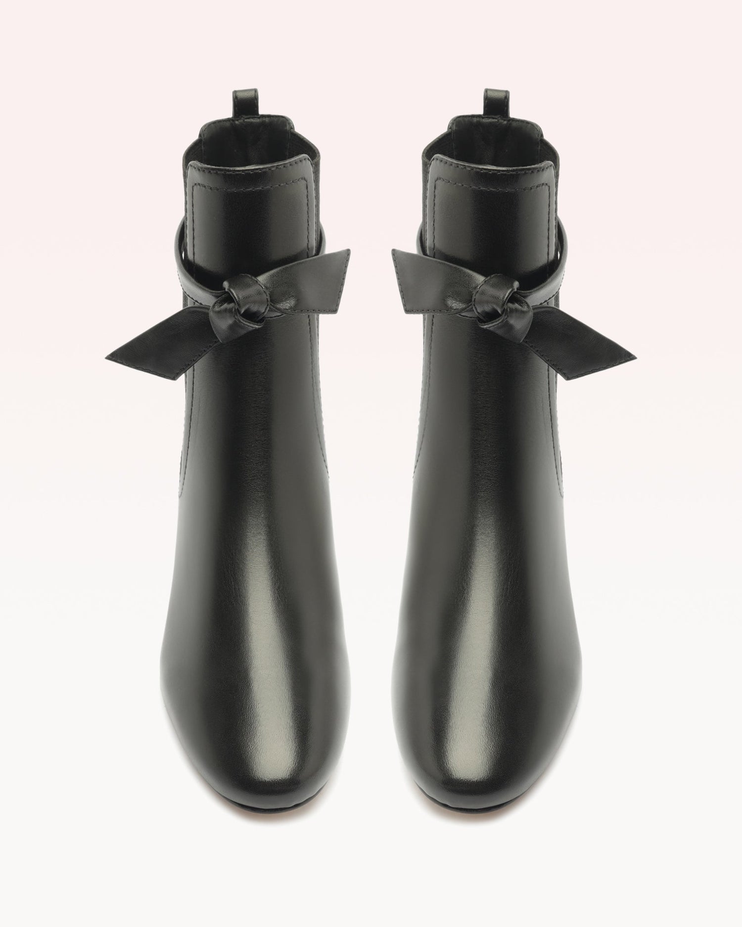Clarita Almond Bootie 45 Black