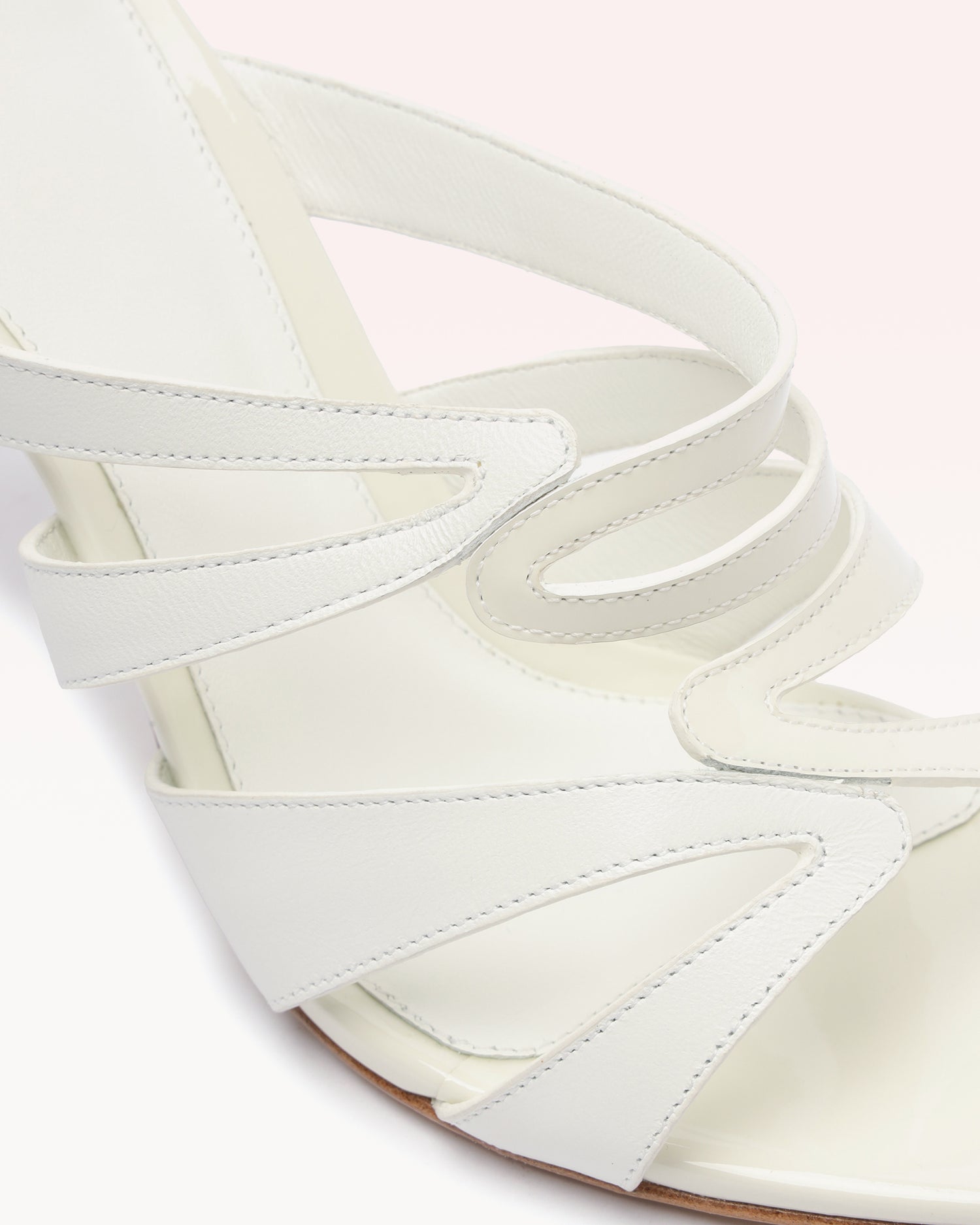 Iris 85 White Sandals S/25