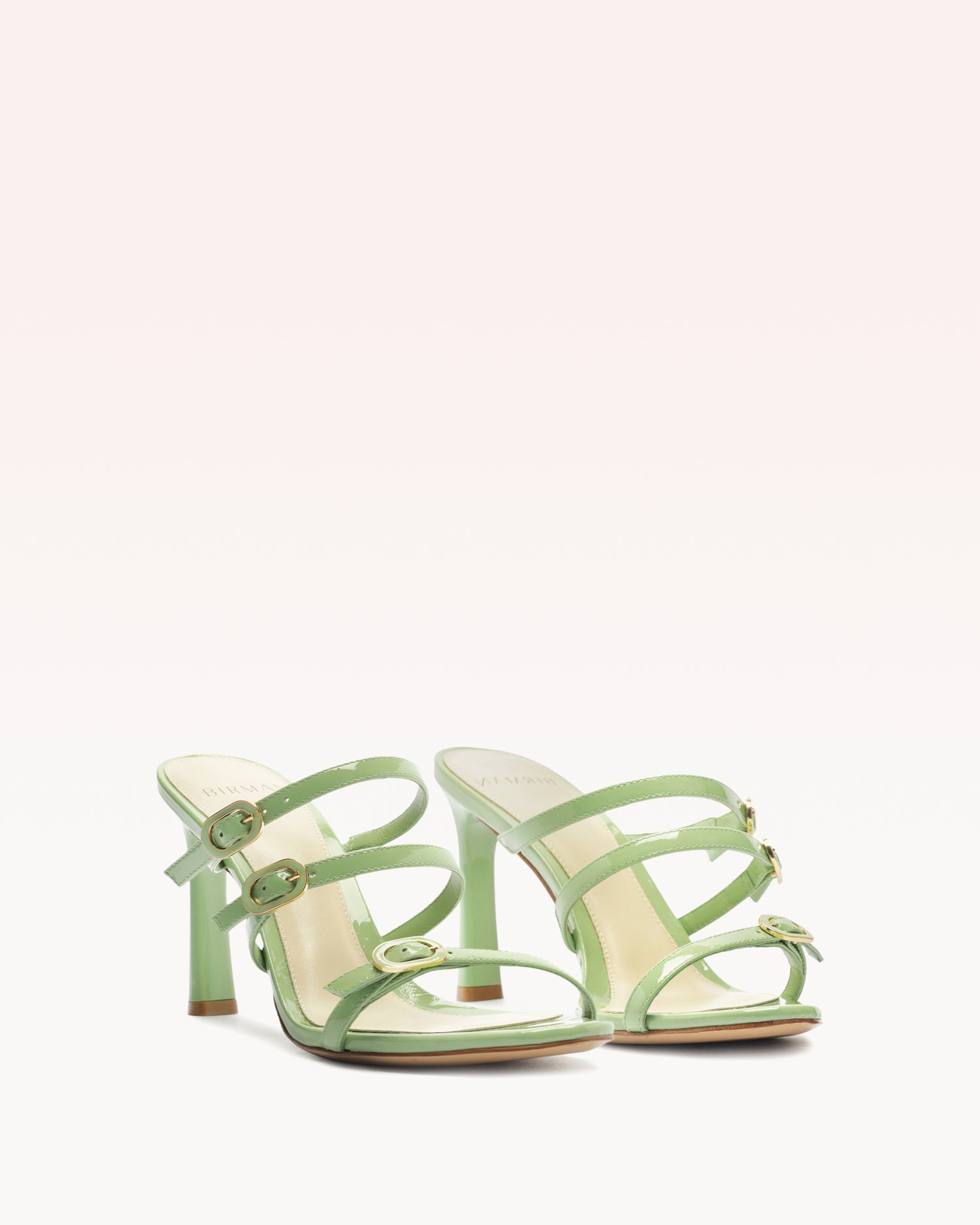 Poppy 85 Retro Green Sandals S/25