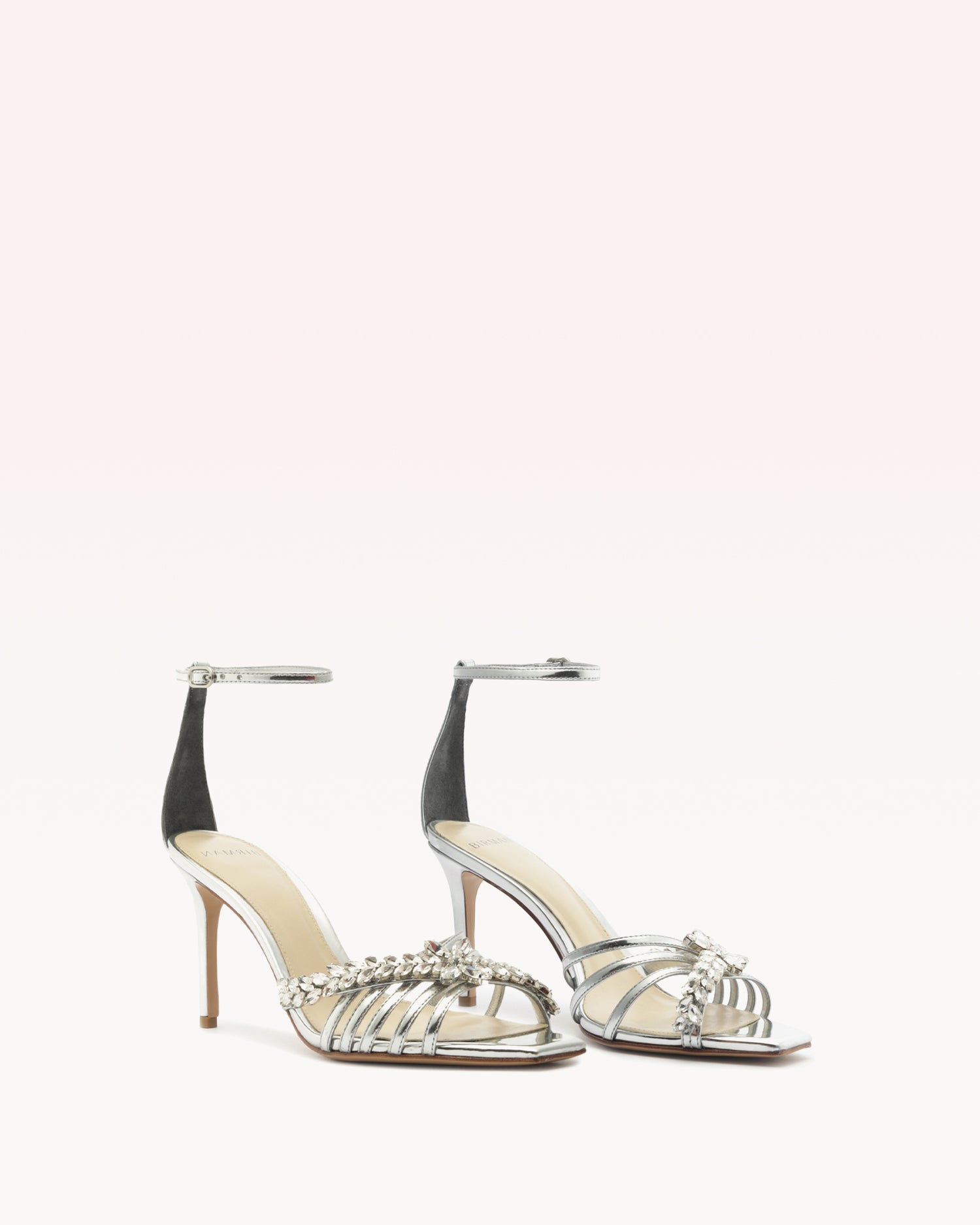 Iggy Crystals 85 Silver Sandals S/25