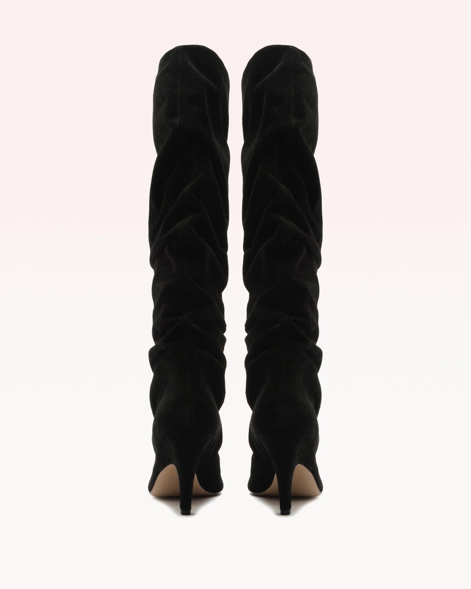 Tati Black Slouch Boot Ttk | Alexandre Birman