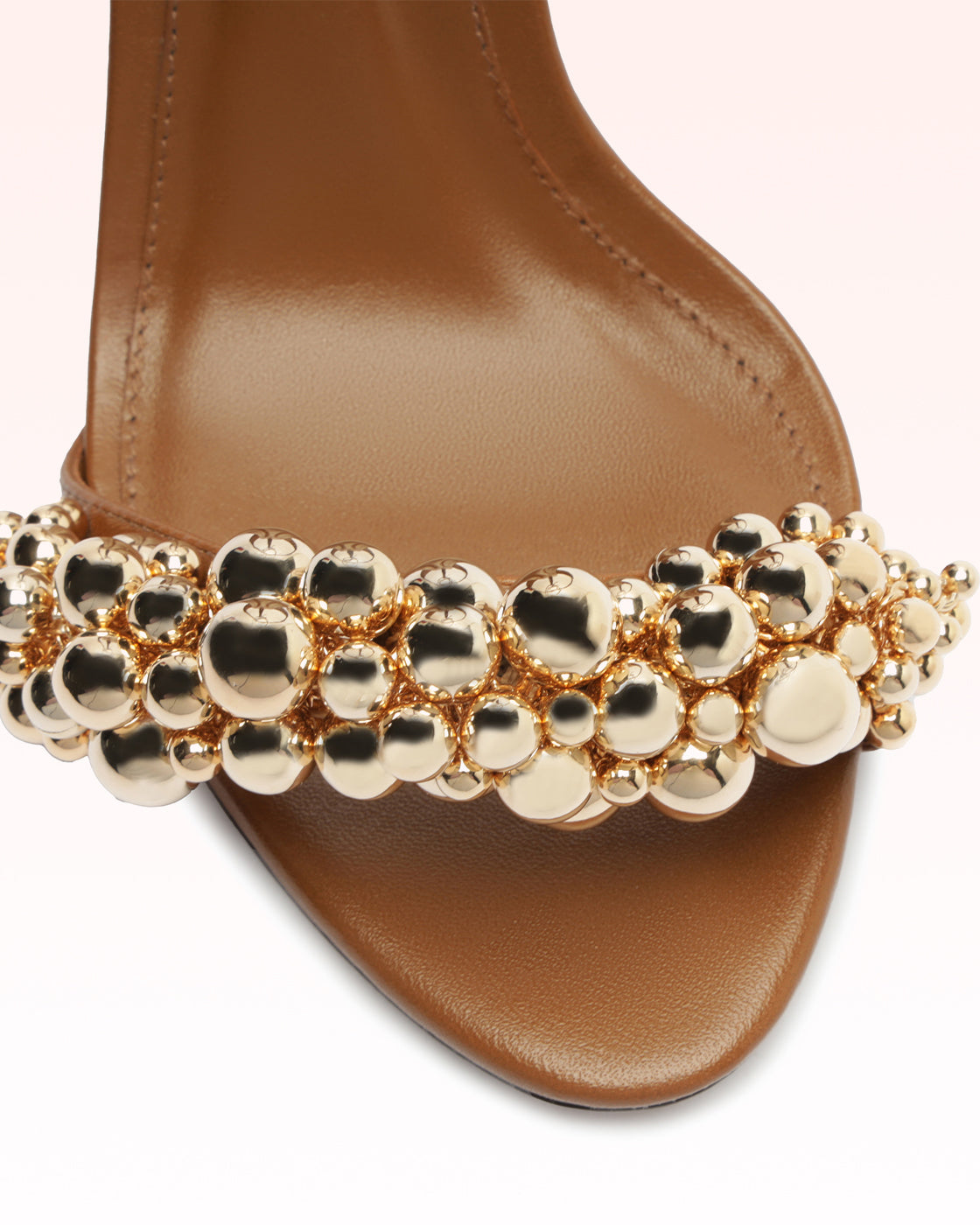 Espresso Designer Sandal Gia Block 75mm| Alexandre Birman