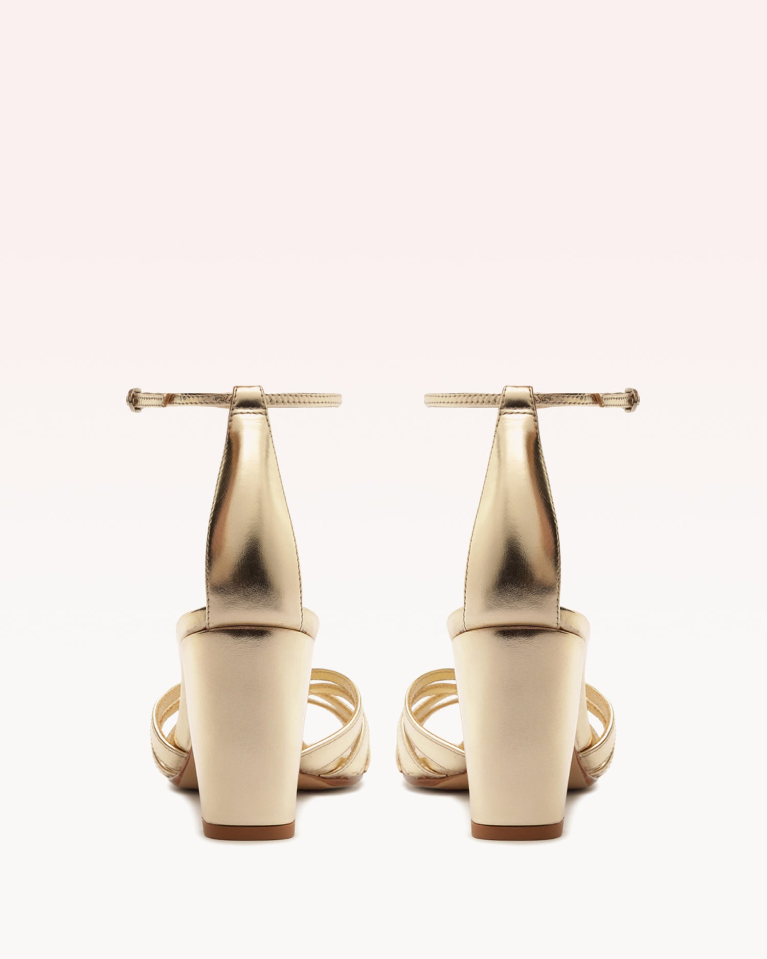 Noelle 75 Block Golden Sandals R/26