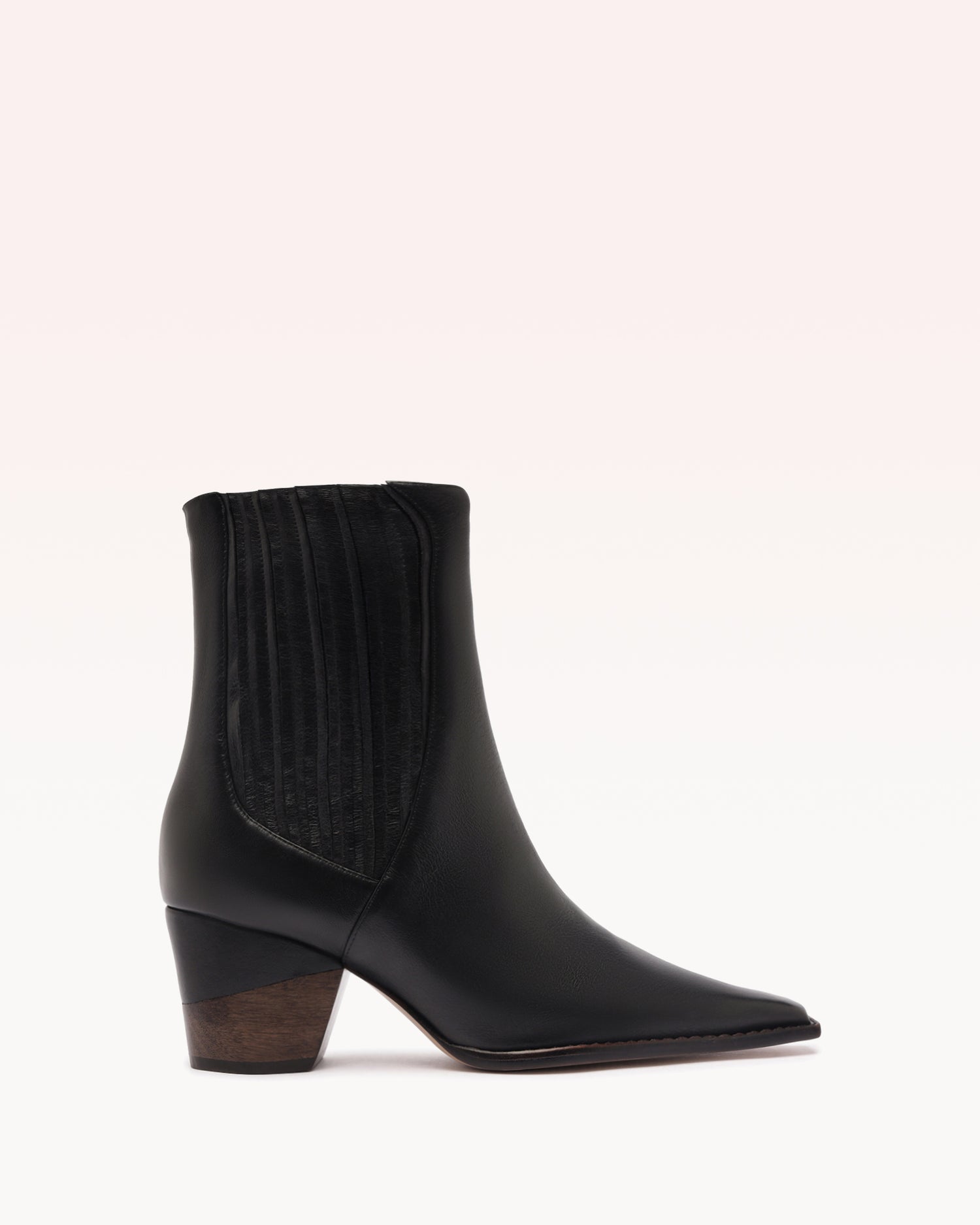 Amira Boot Black Booties F/25 35 Black Nappa Charm