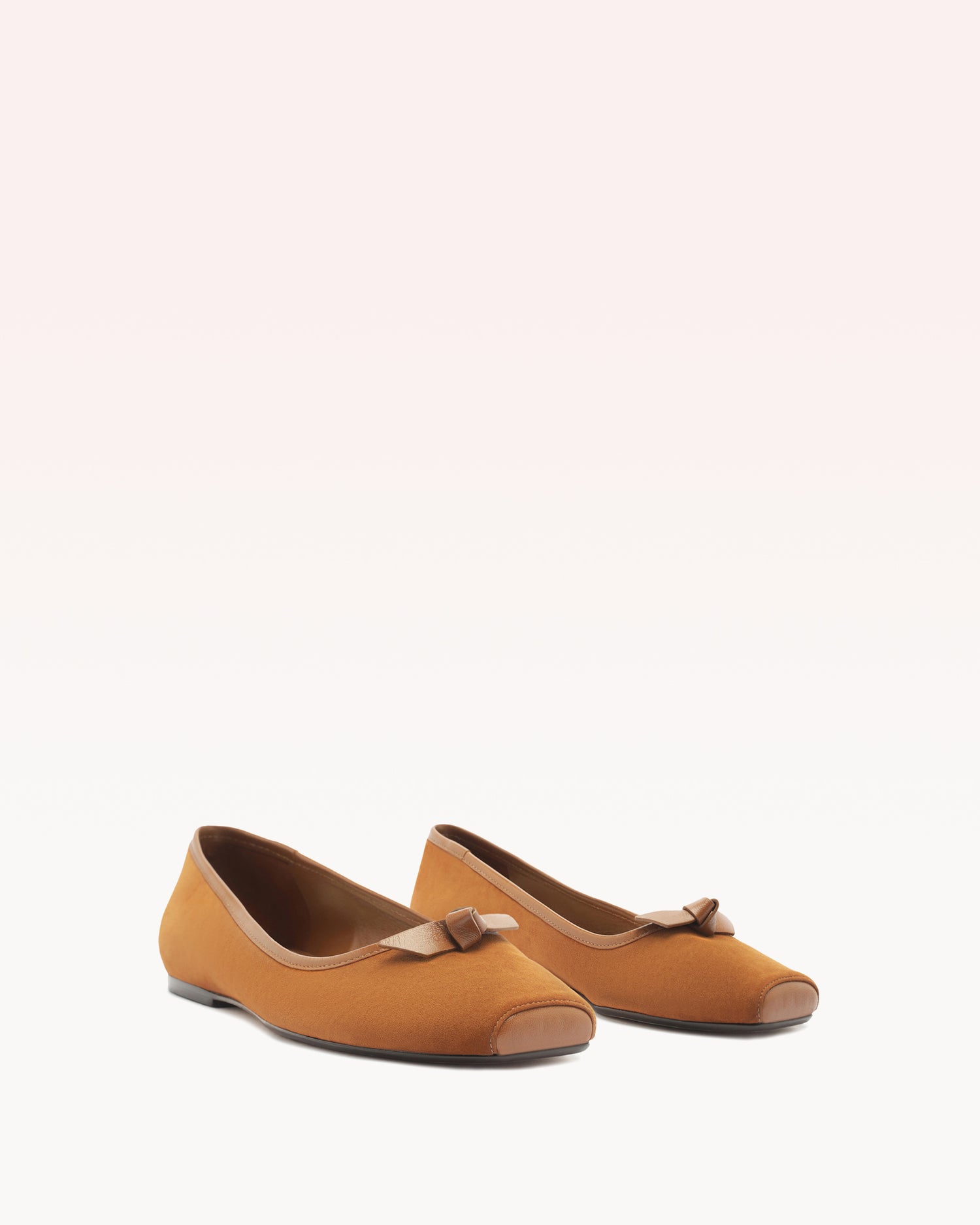Clarita Square Ballerina Espresso Flats F/25