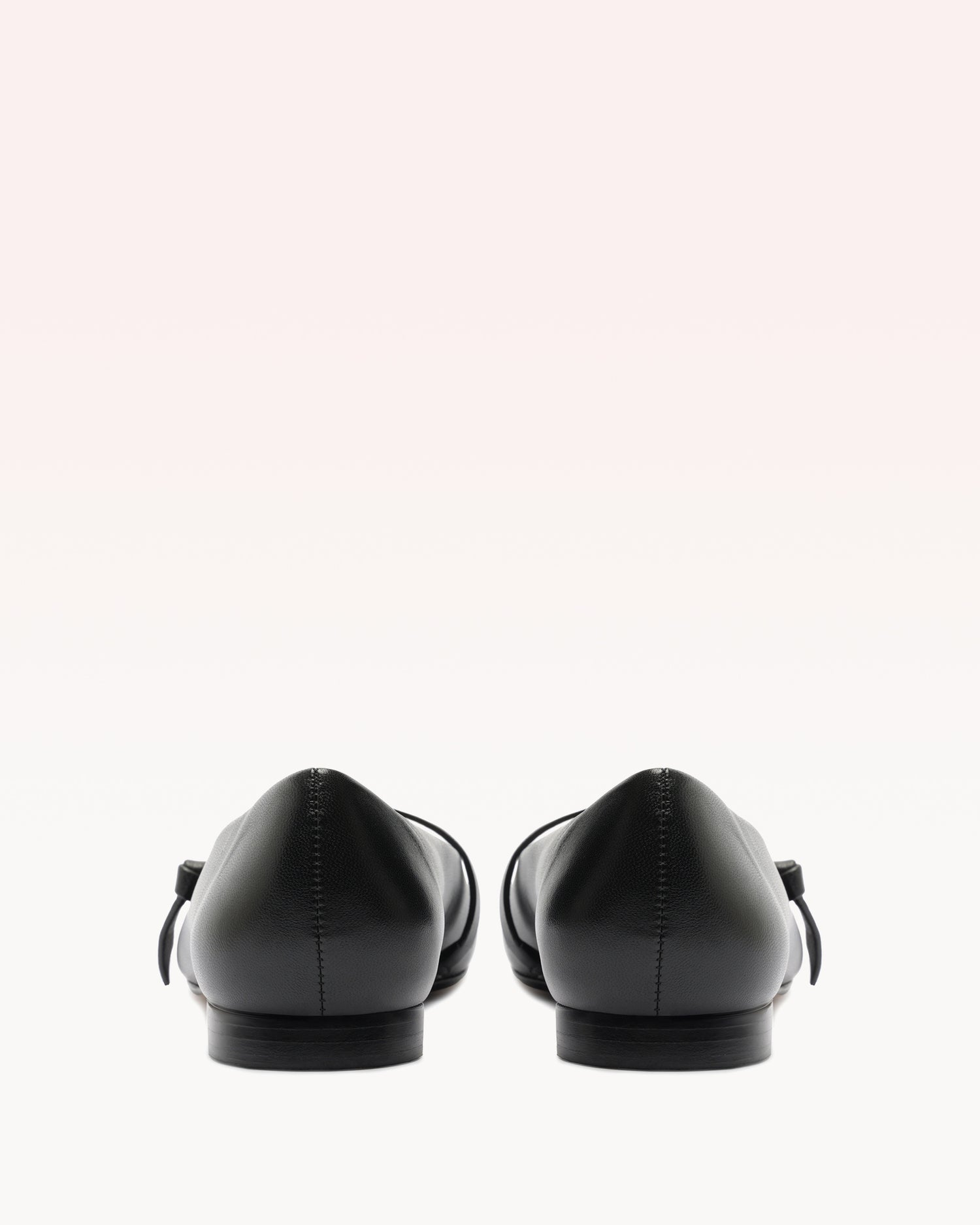 Slim Clarita Ballerina Black Flats F/25