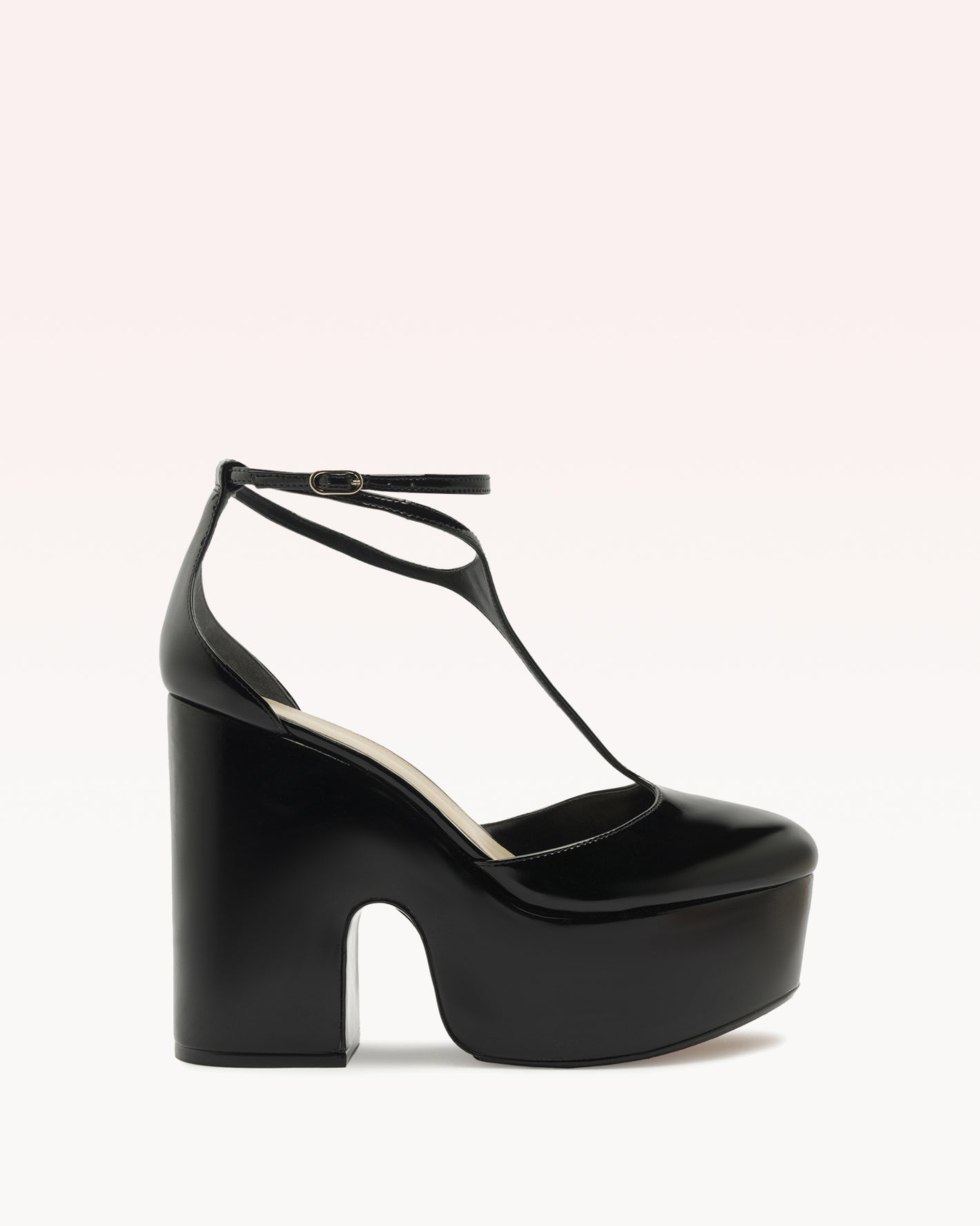 L'Appartement 別注✨BRENTA CHUNKY PUMPS 黒 Thalita 125mm Black Platform Pump | Alexandre Birman