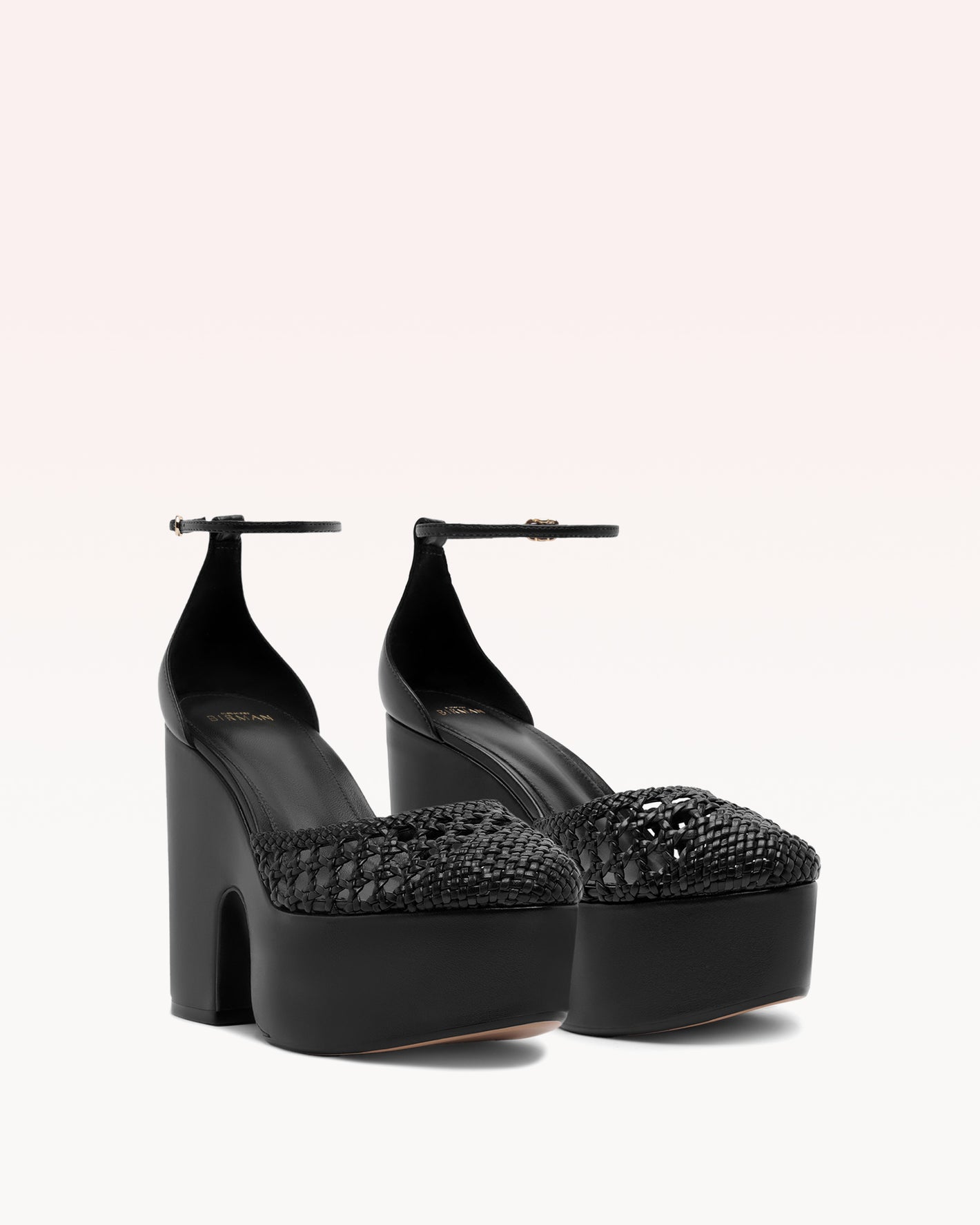 訳アリ特価　正規品　LADYman　BP-5003 Thay 125mm Black Platform Pump | Alexandre Birman