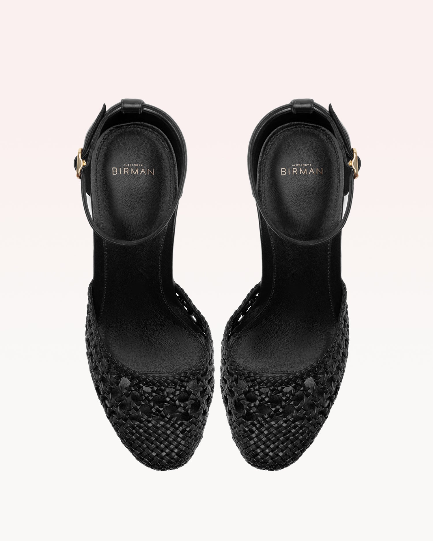 Thalita Platform 125 Tresse Black Pumps F/25