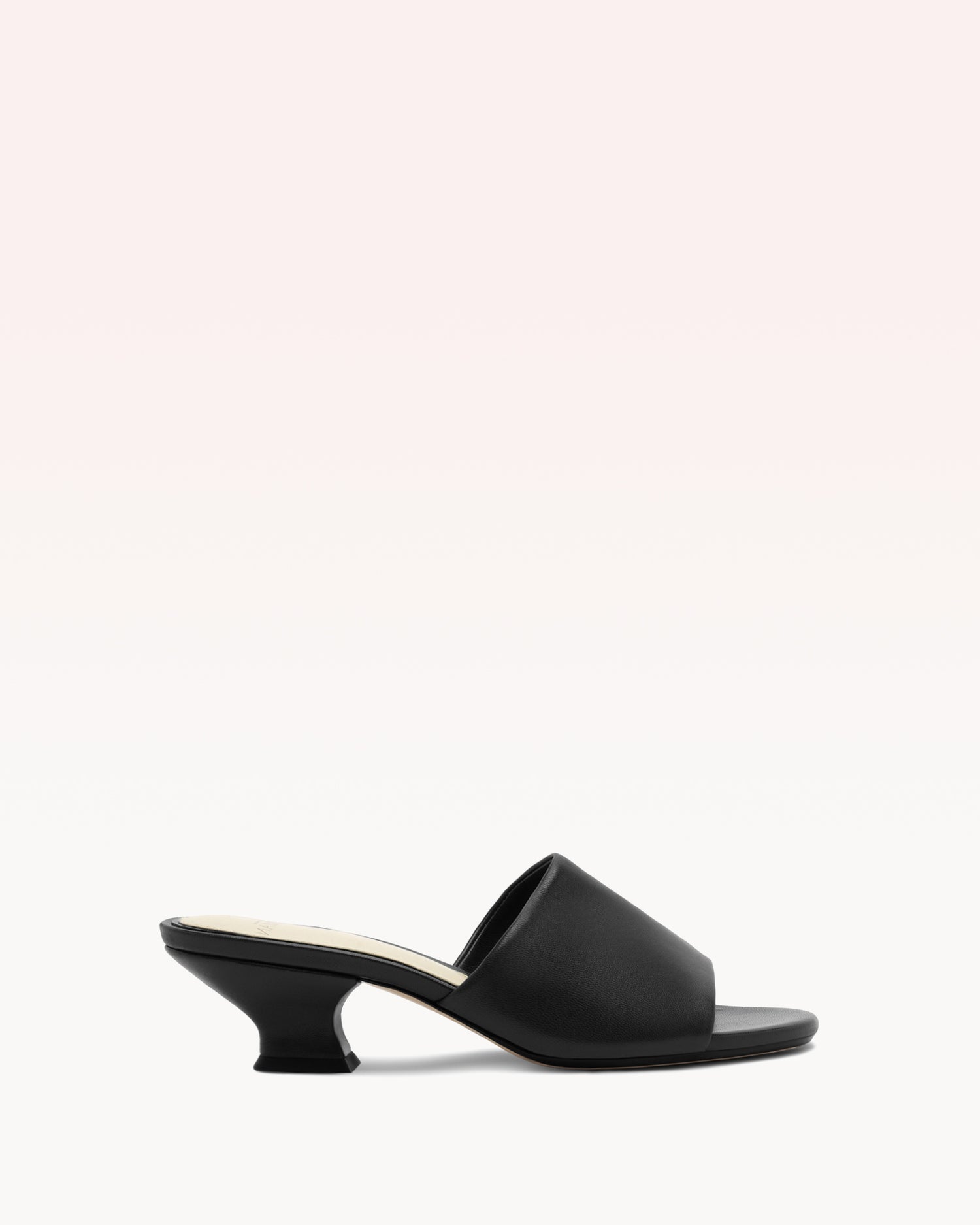 Gisel Mule Black Sandals F/25 35 Black Nappa Leather