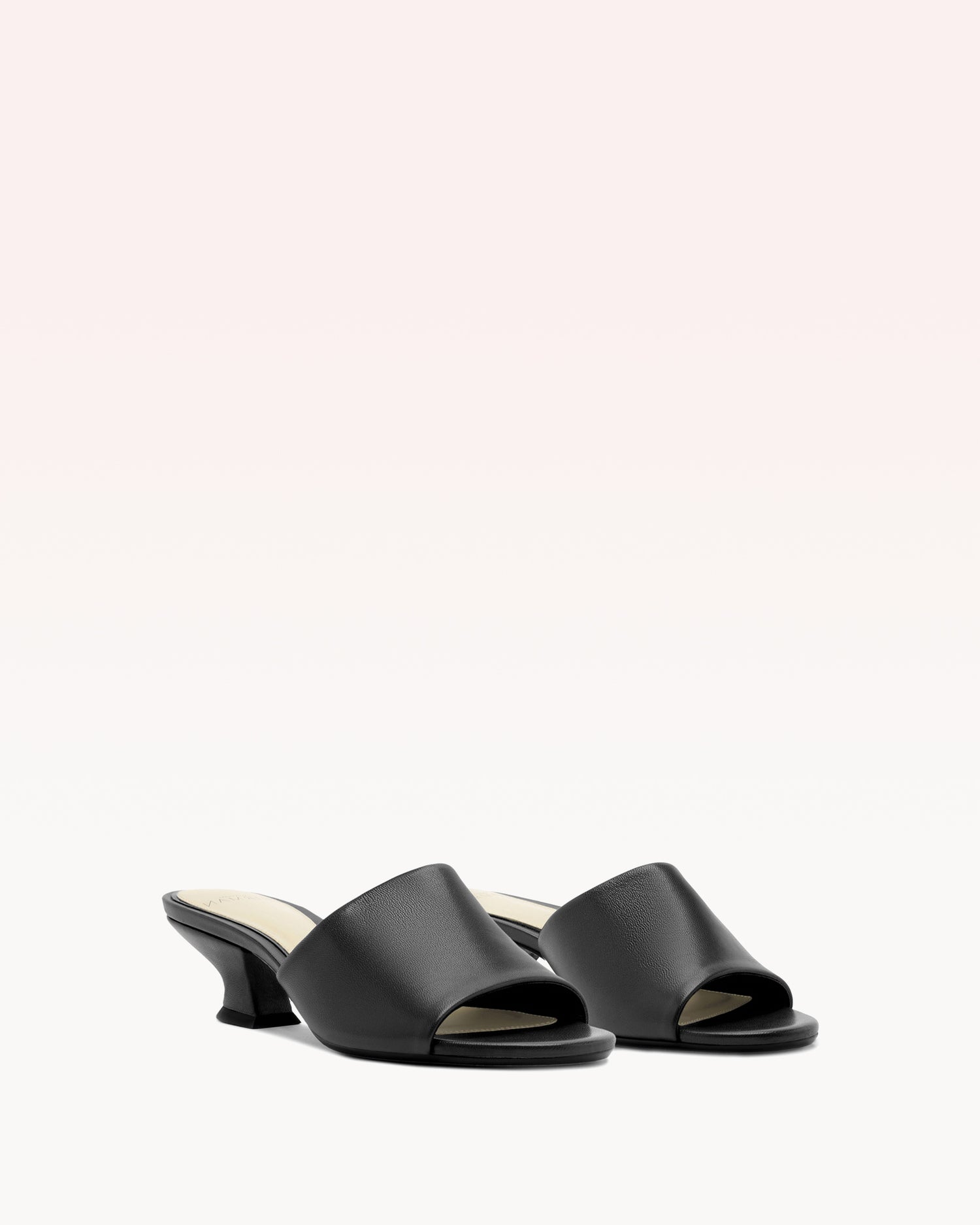 Gisel Mule Black Sandals F/25