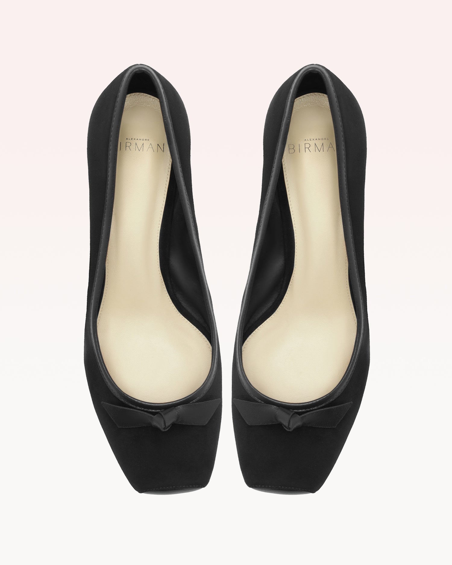 Clarita Square Pump 45 Black Pumps F/25