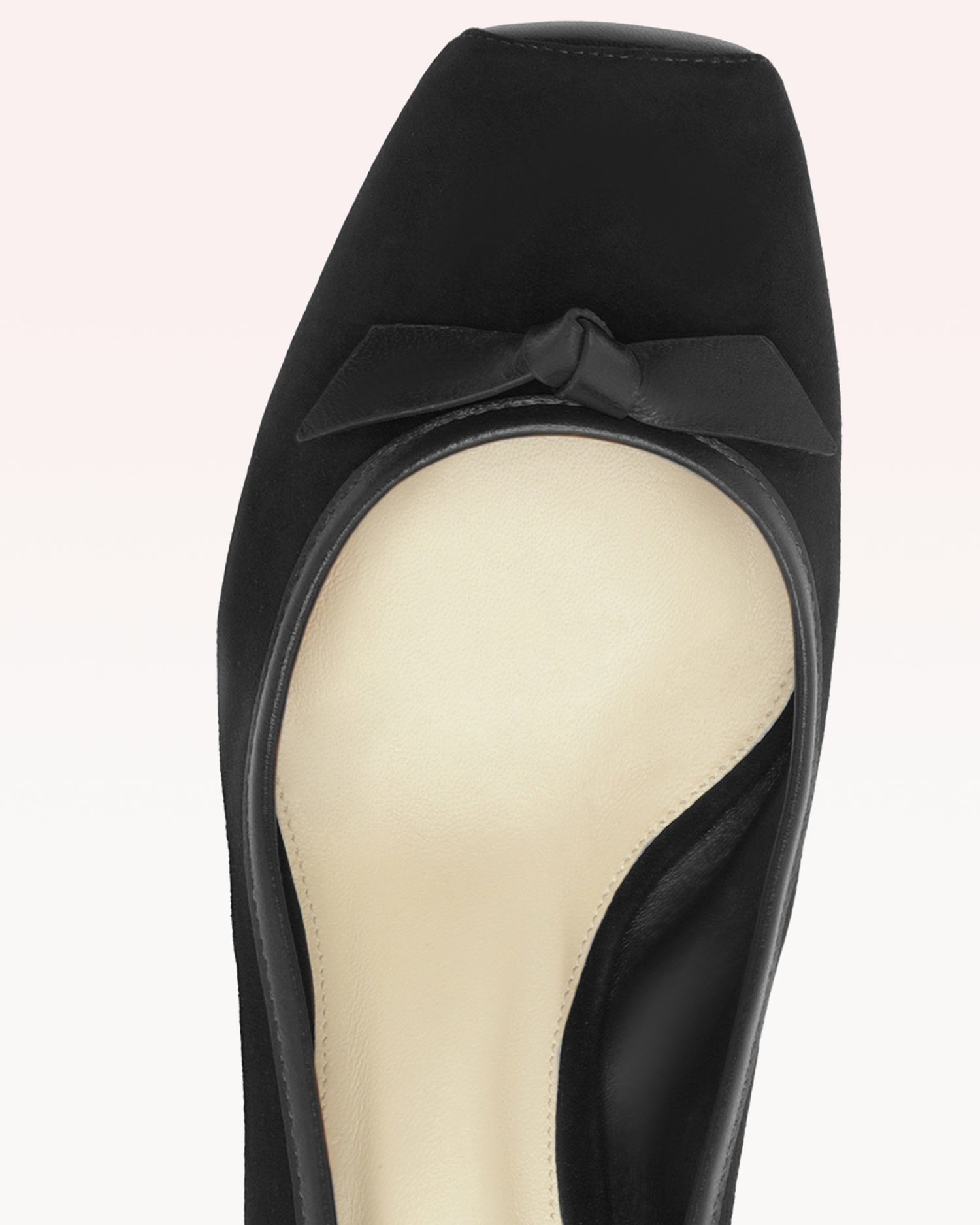 Clarita Square Pump 45 Black Pumps F/25