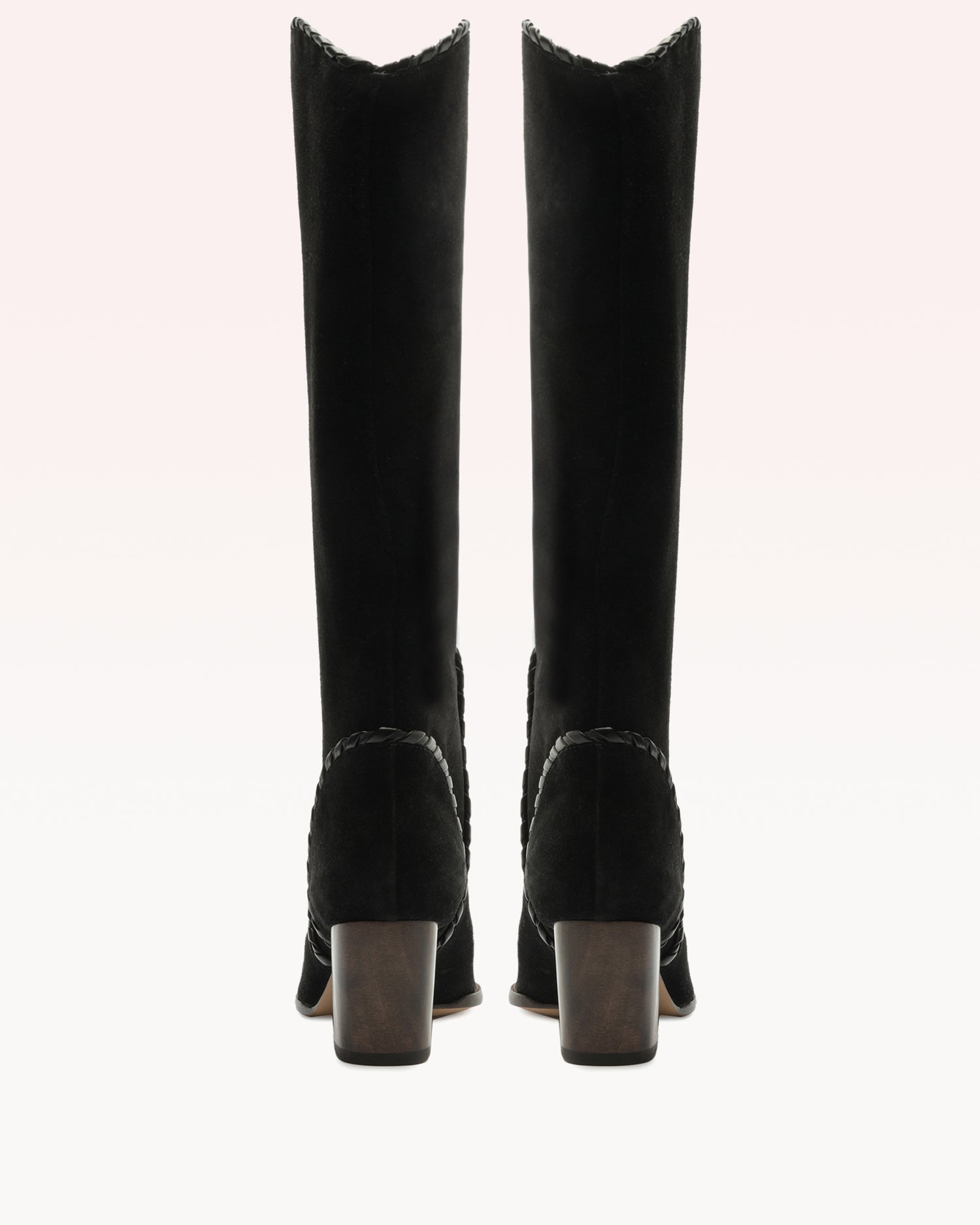 Victoria Saddle 60 Black Boots F/25