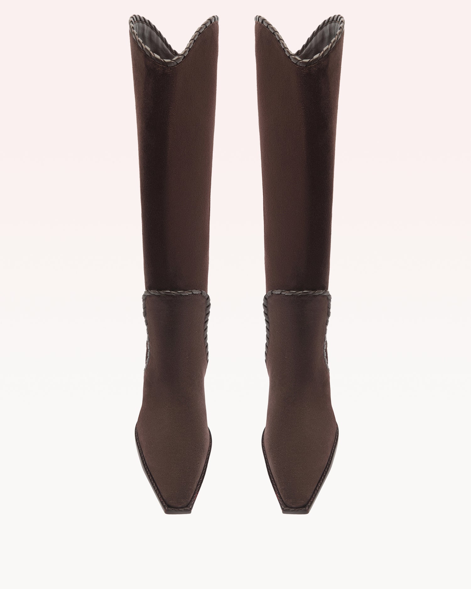 Victoria Saddle 60 Dark Brown Boots F/25