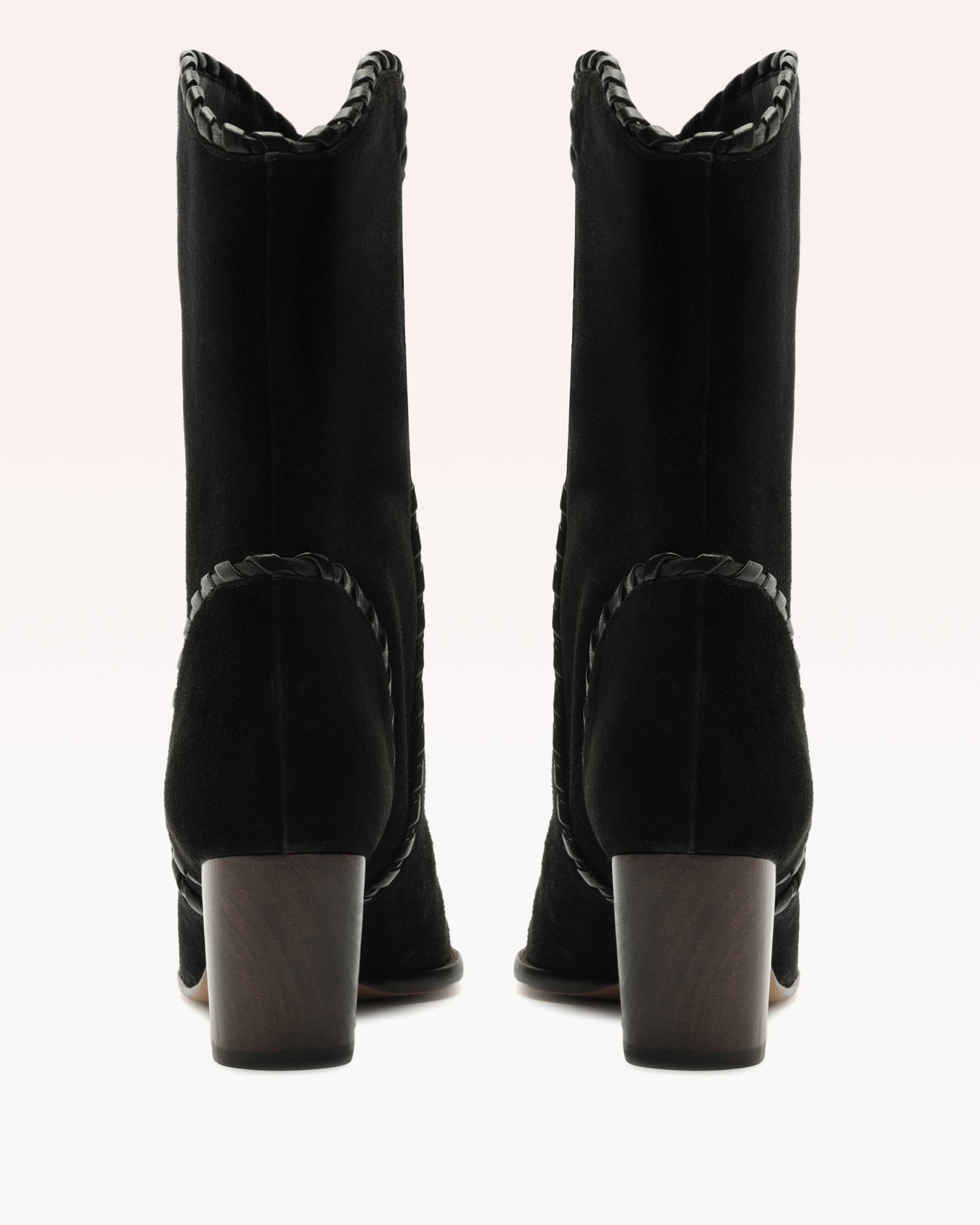 Victoria Saddle Black Booties F/25
