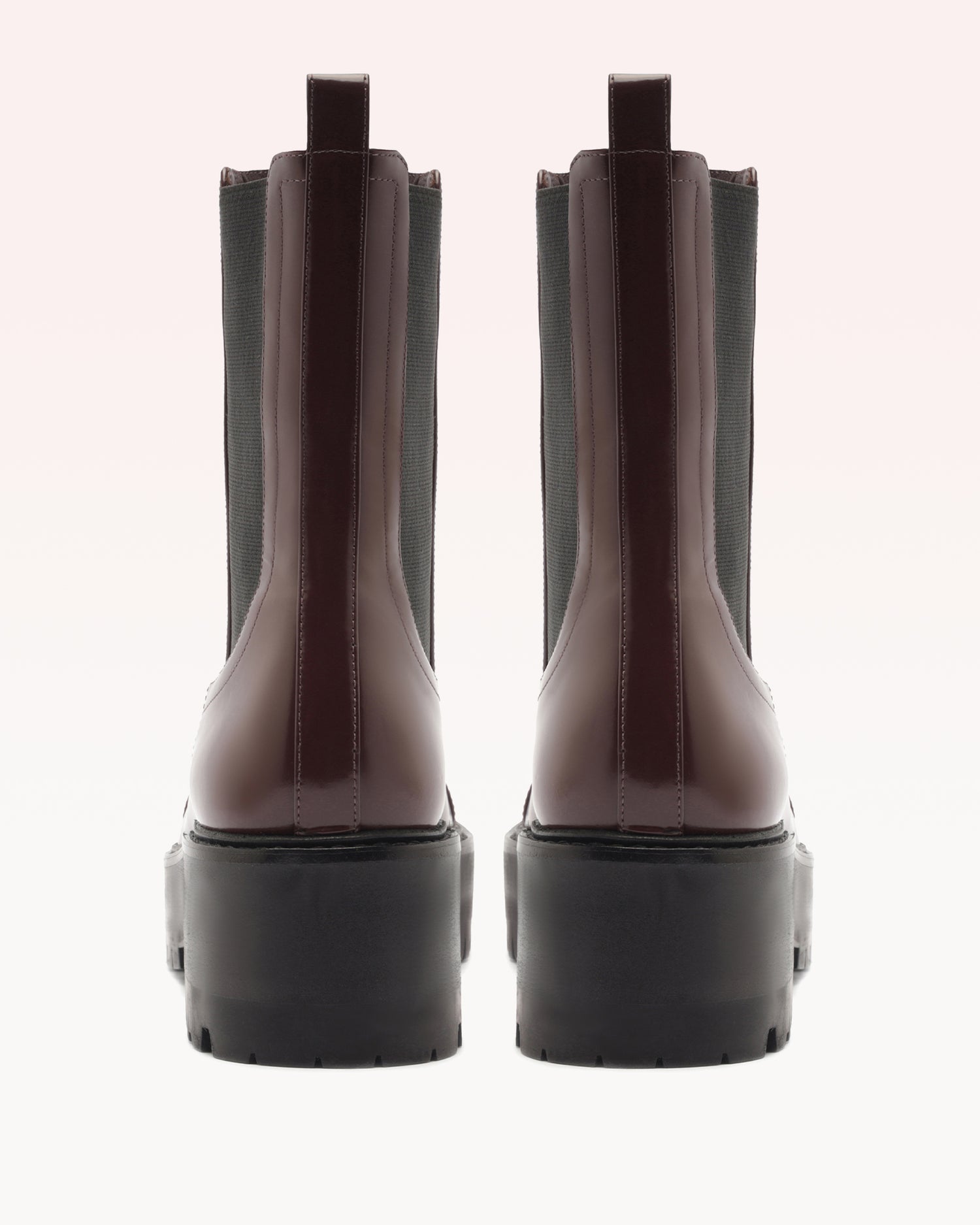 Christina 45 Cherry Lacquer Booties F/25