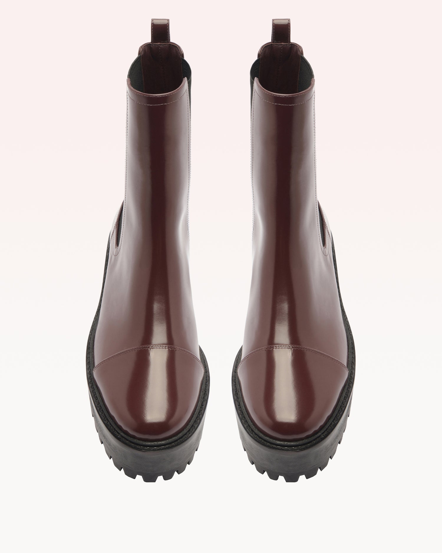 Christina 45 Cherry Lacquer Booties F/25