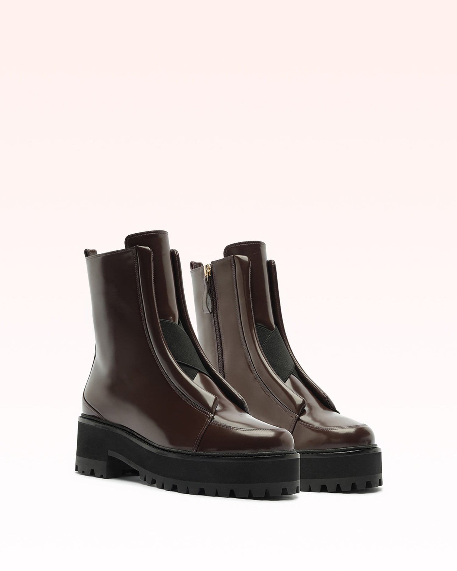 Joanna Bootie Dark Plum