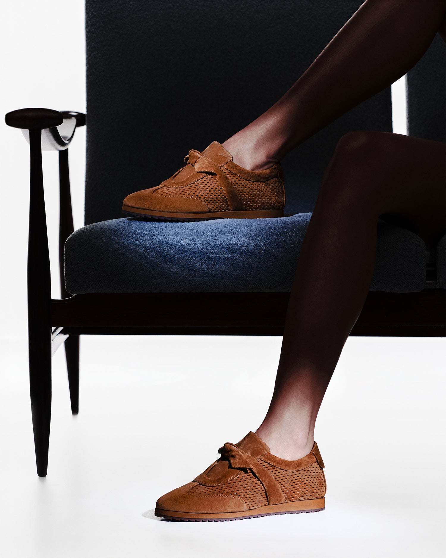 Clarita Laser Ballet Sneaker Espresso Sneakers R/26