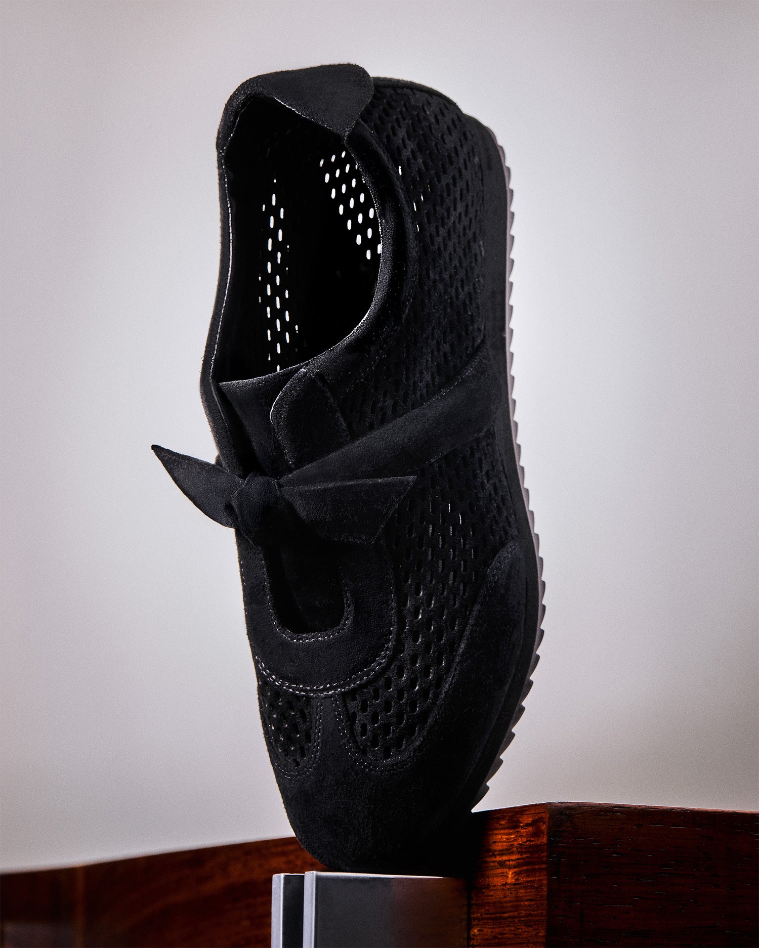 Clarita Laser Ballet Sneaker Black Sneakers R/26