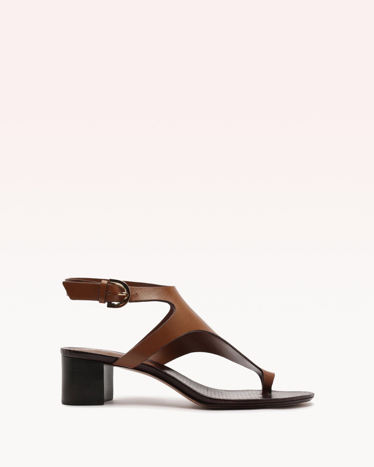 Eliah Block 45 Espresso Sandals R/26 35 Espresso Nappa Leather