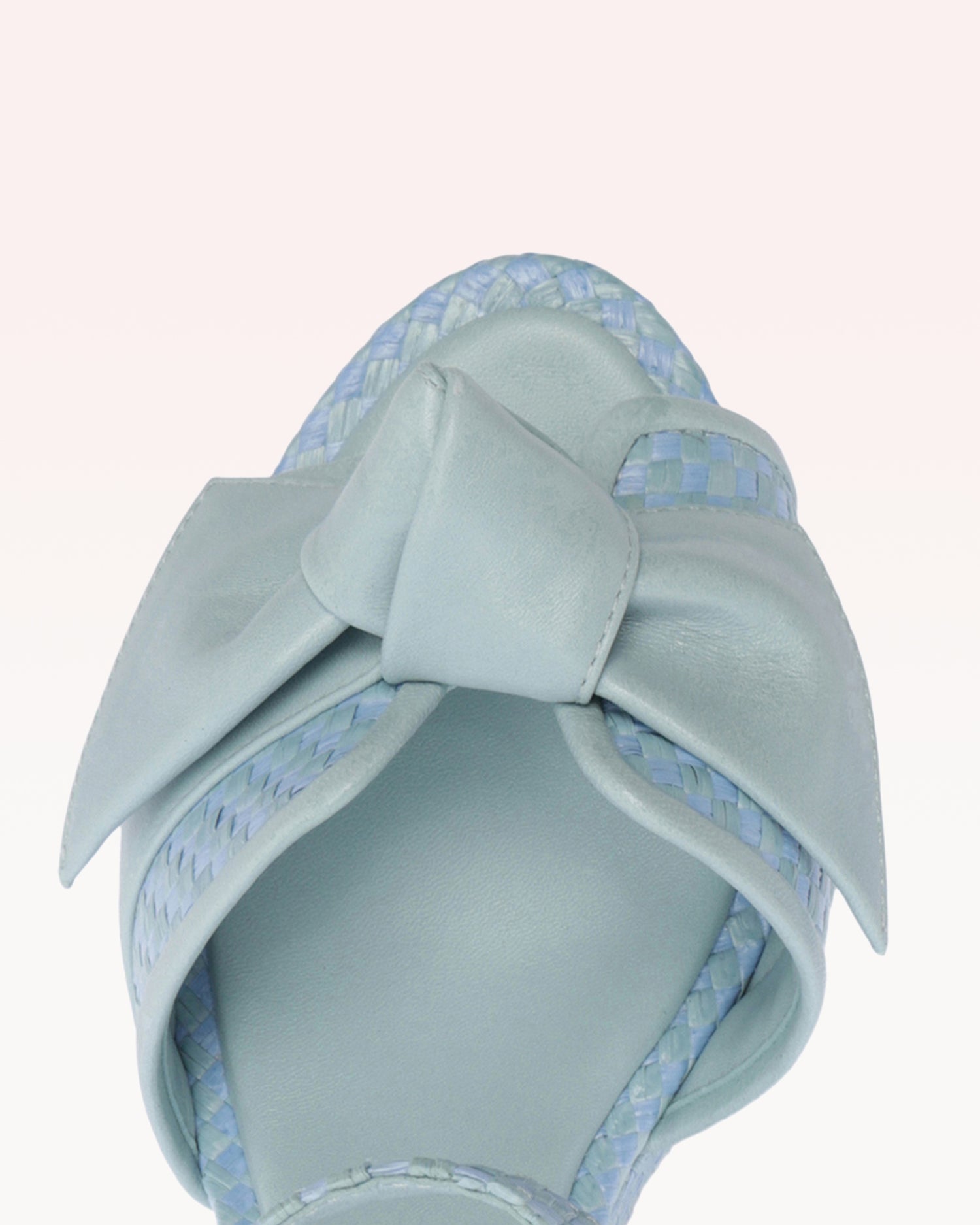 Maxi Clarita Raffia 120 Dust Blue Sandals R/26