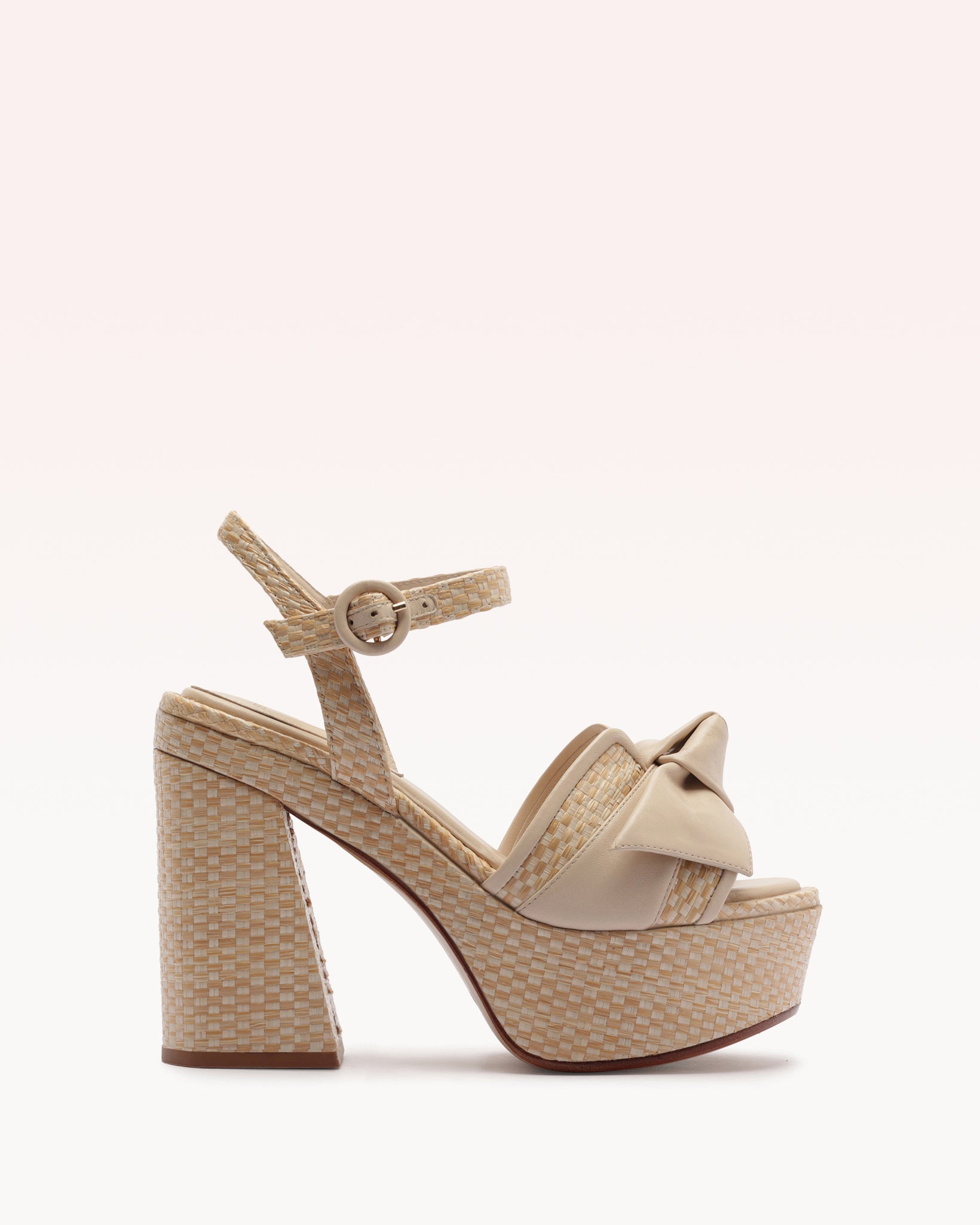 Maxi Clarita Padded Raffia 120 Shell