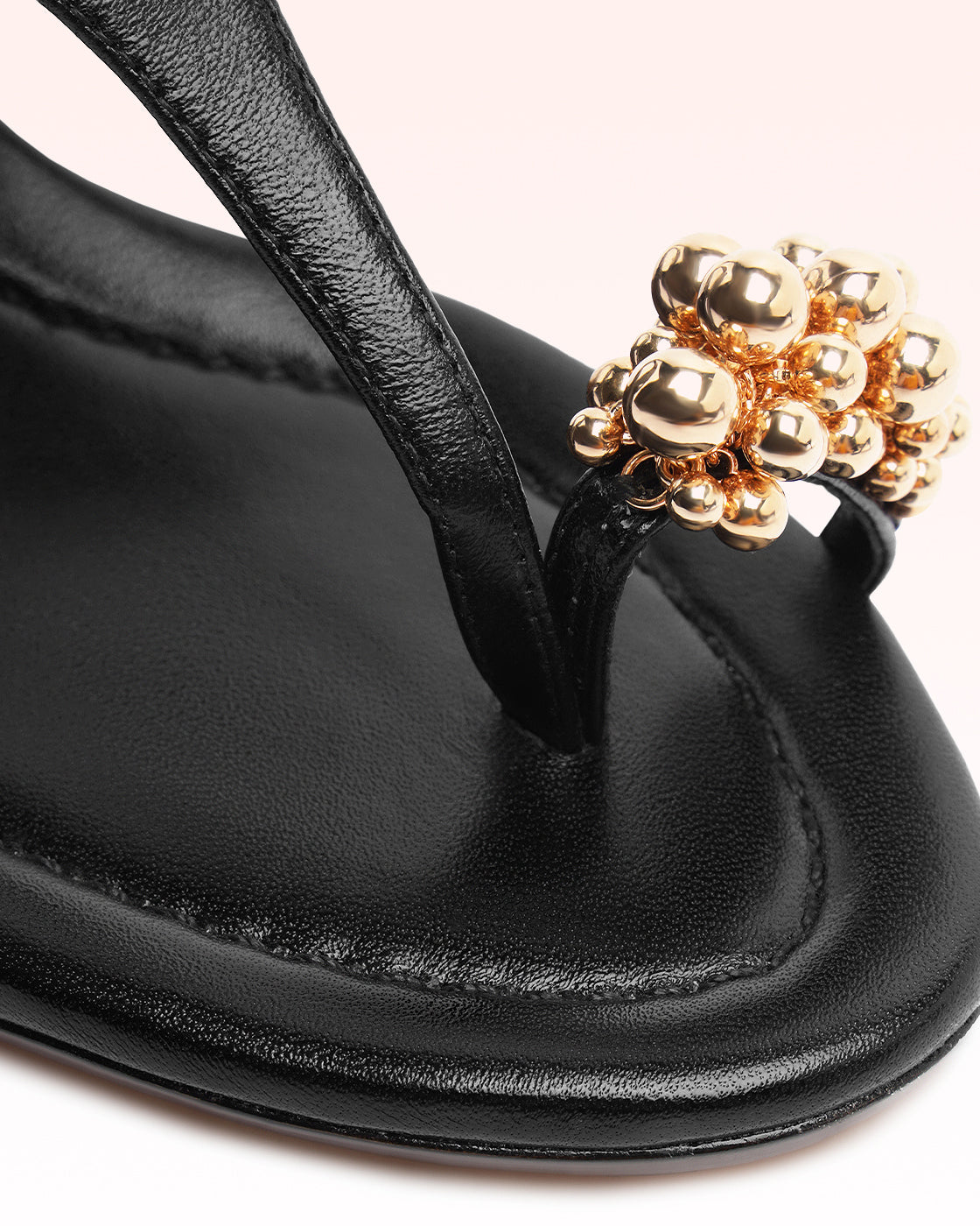Black Designer Sandal Gia 50mm| Alexandre Birman