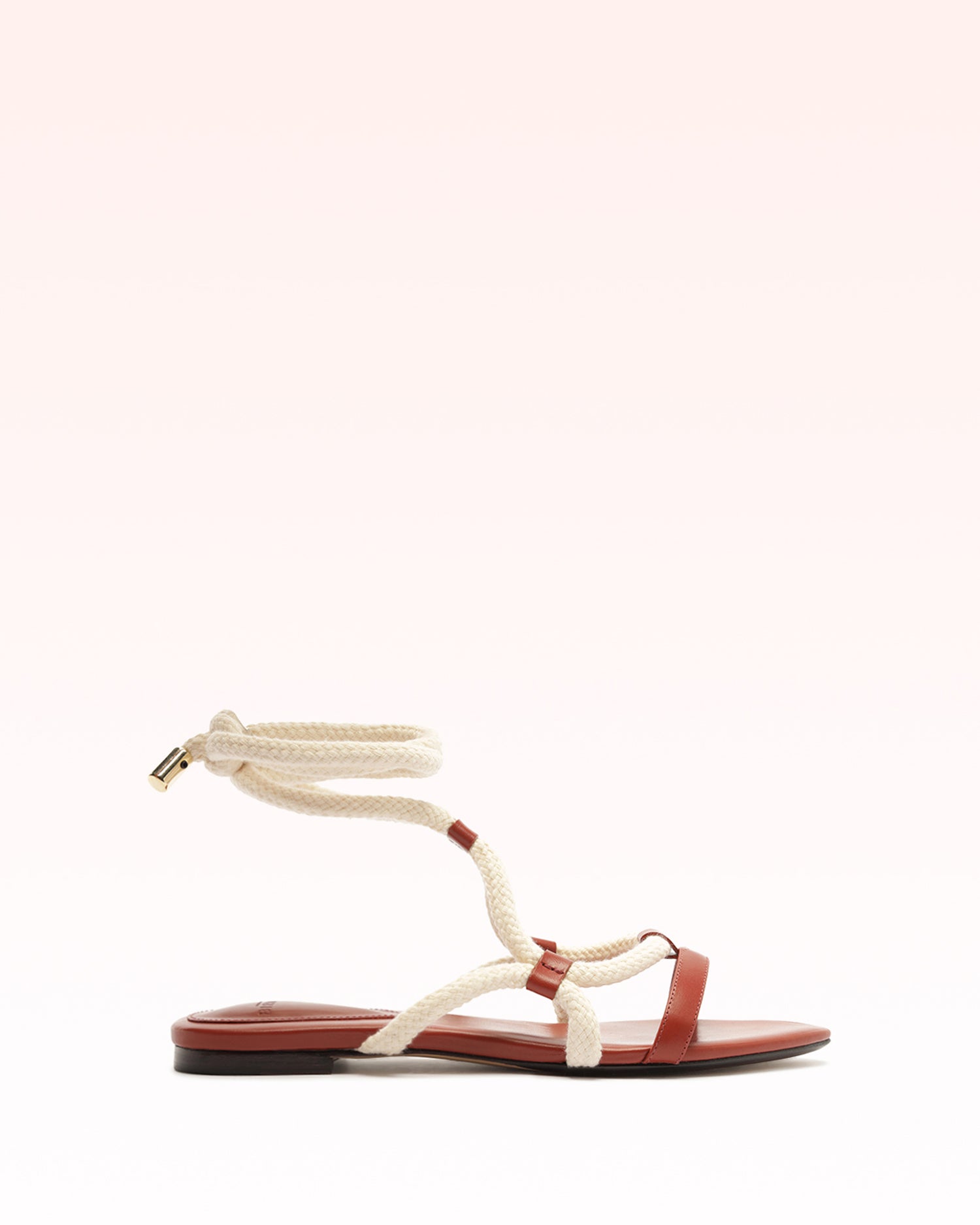 Milla Flat Henna 35 Henna Leather