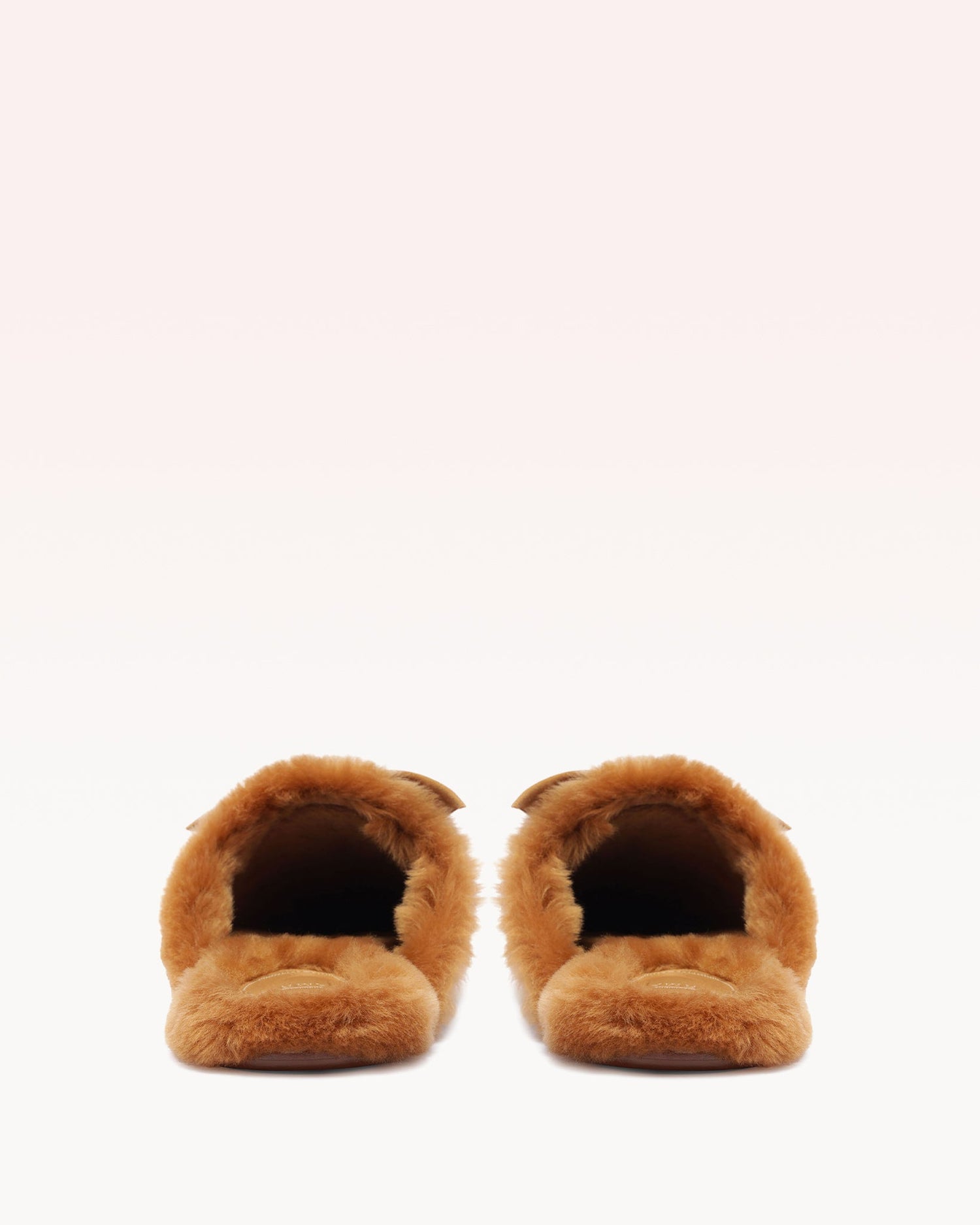 Clarita Babouche Shearling Almond