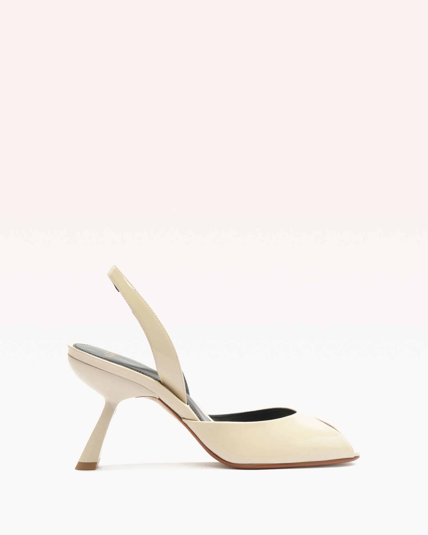 Miranda Slingback 85 Eggshell 35 Eggshell Patent Leather