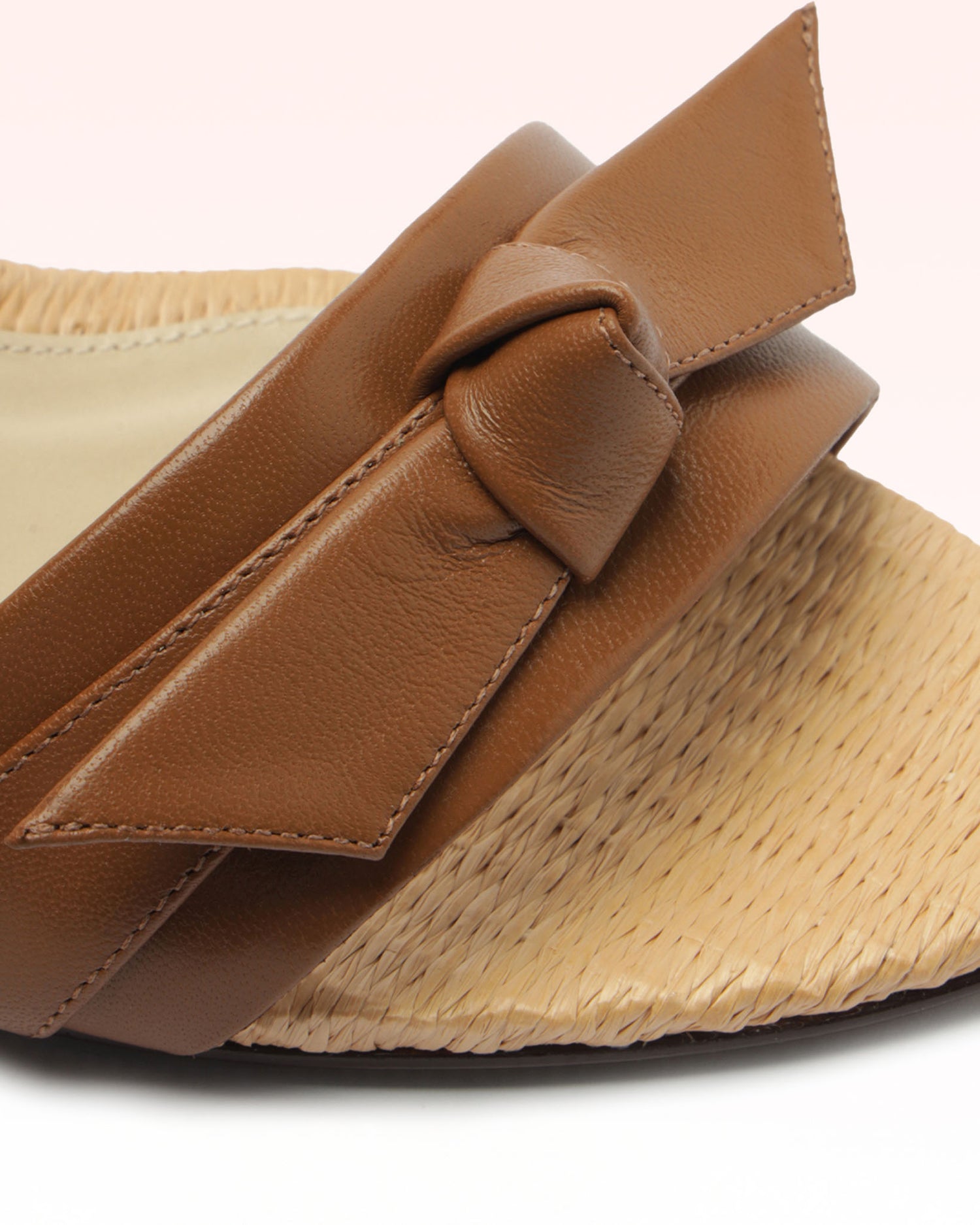 Clarita Raffia 75 Espresso