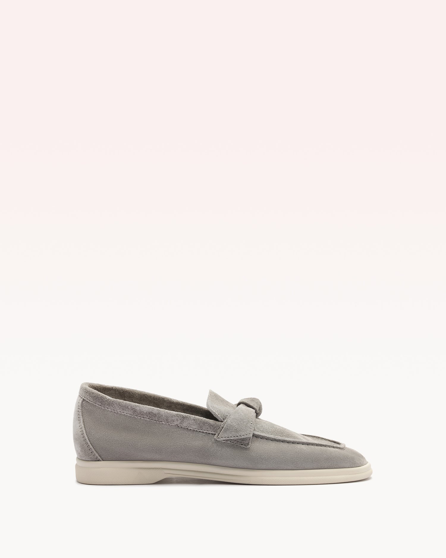 Clarita Slip On Ice Loafers P/25 35 Ice Suede