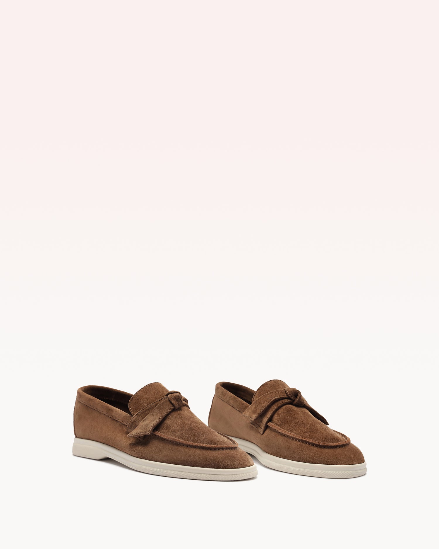 Clarita Slip On Brown Loafers P/25