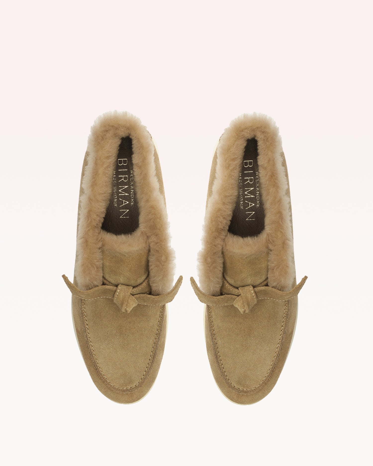 Clarita Shearling Slip On Bootie Semolina Booties F/25