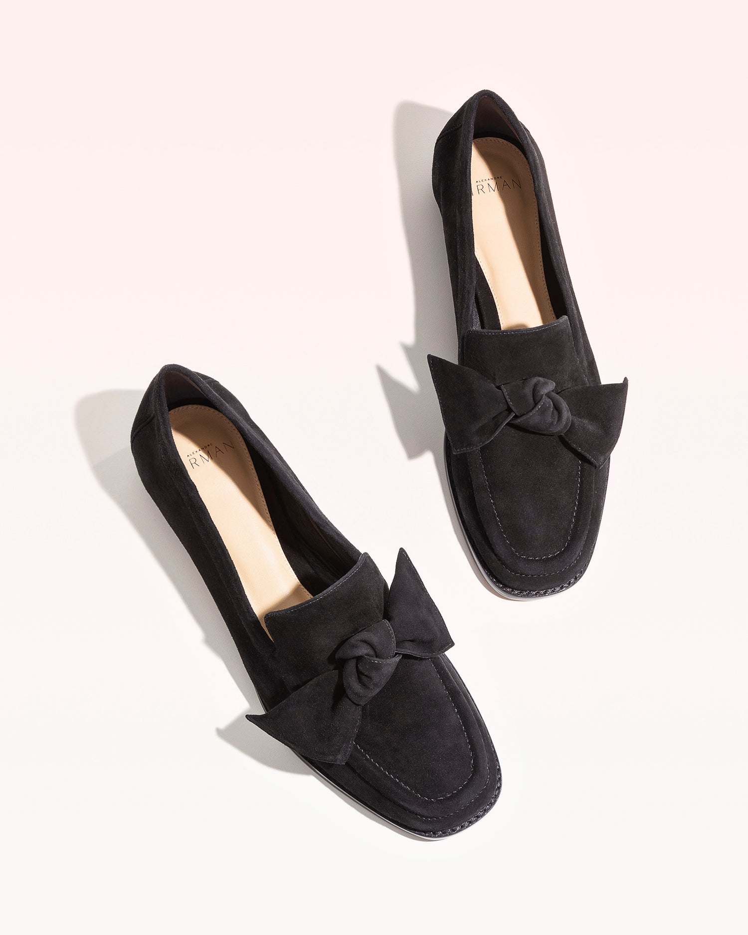 Clarita Loafer Suede Black Loafers Fall 21   