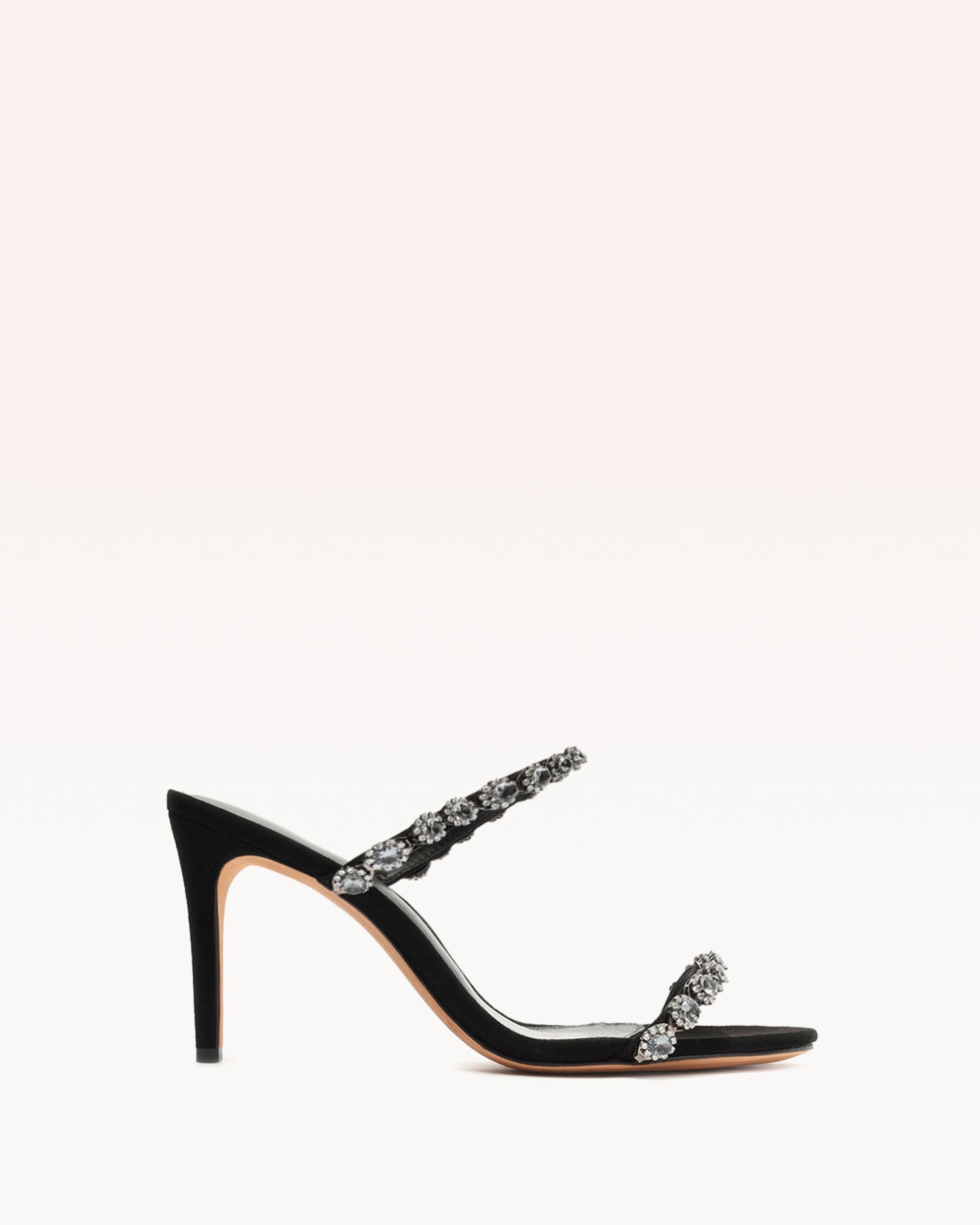 Cara Mule 85 Black Sandals Pre Fall 22 - C2 35 Black Suede