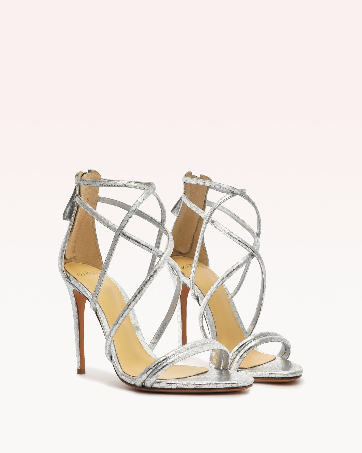 Eve 100 Silver Sandals PRE FALL 23   