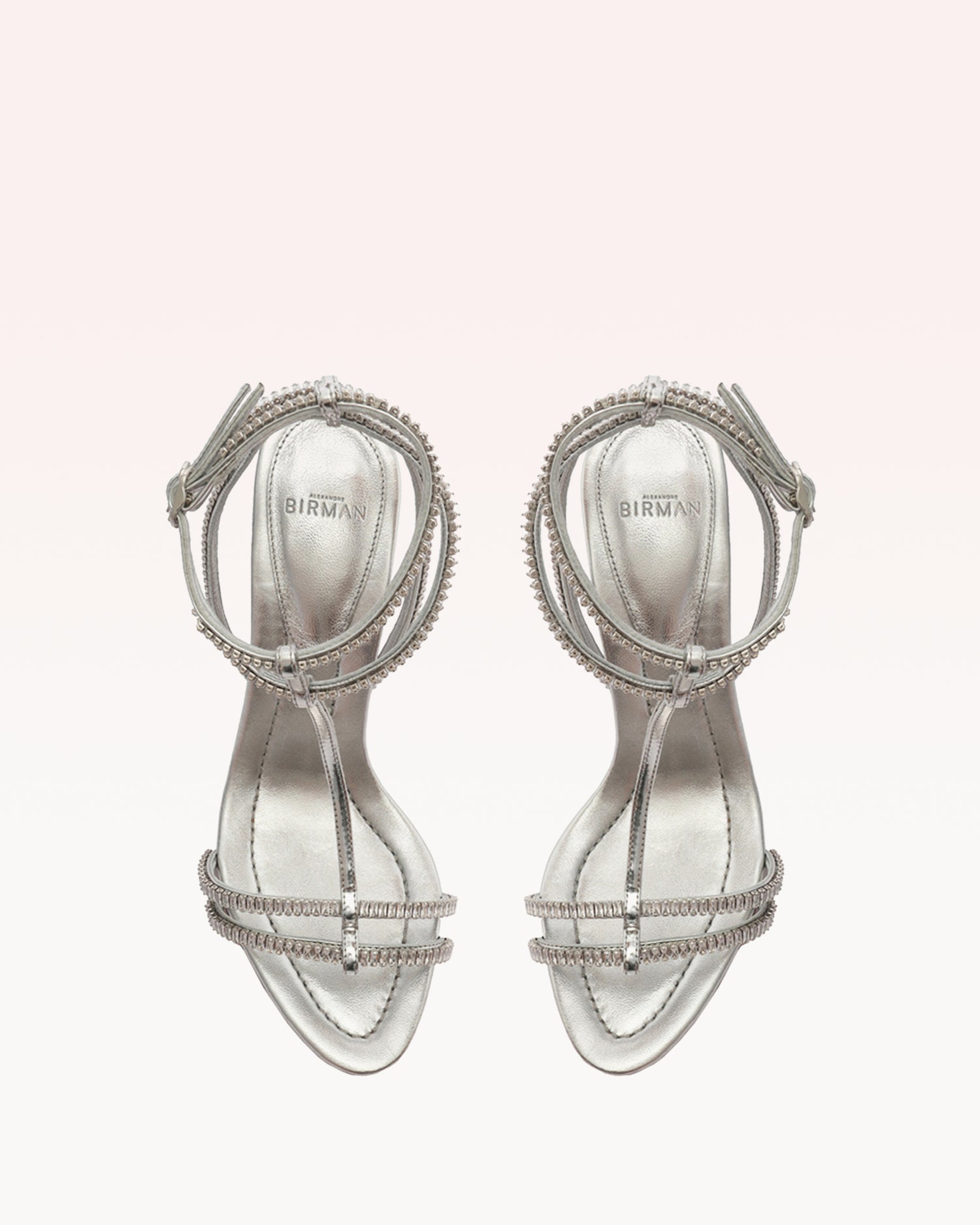 Martina Crystal 100 Silver Sandals S/23   