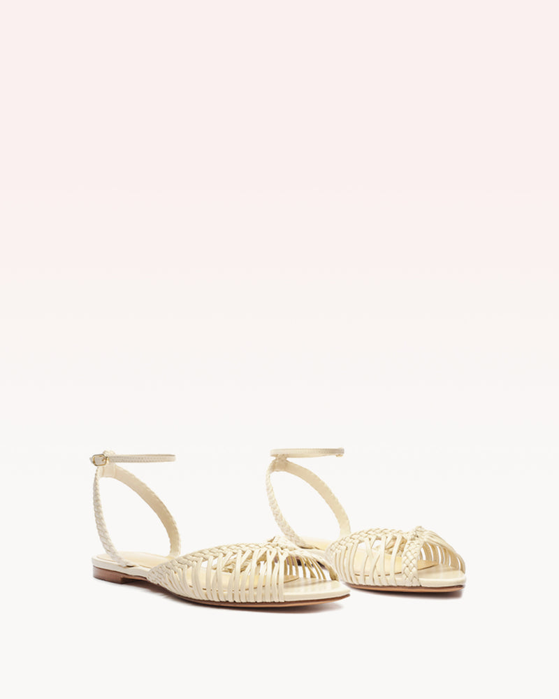 Agatha Flat Eggshell