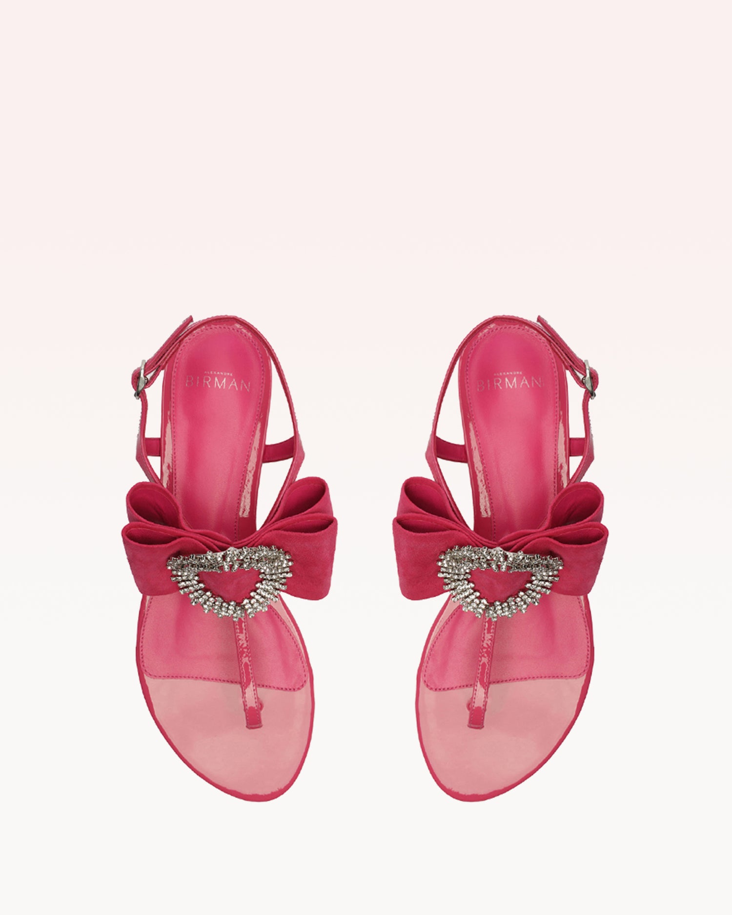 Maddie Thong Fluo Pink Flats S/23   