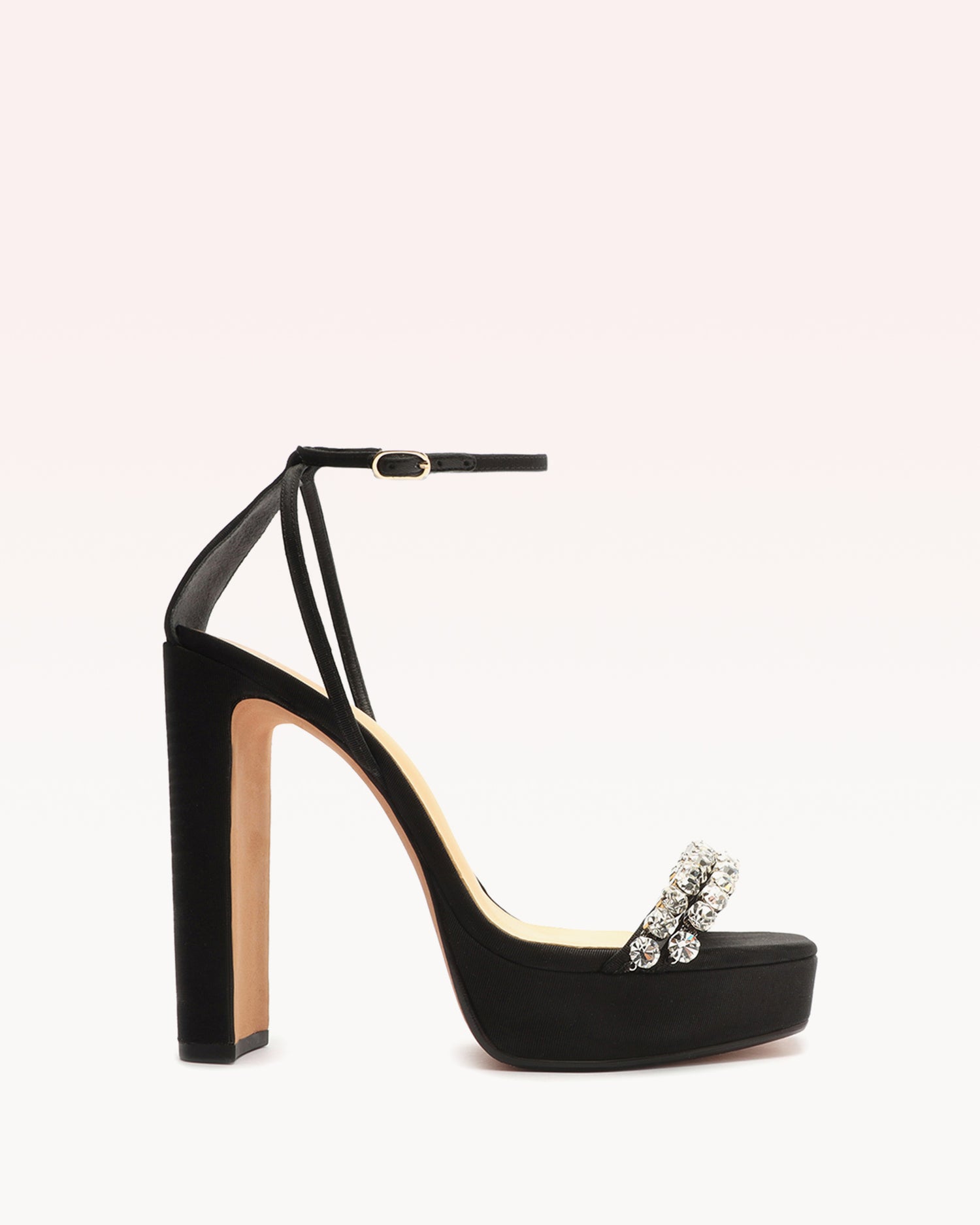 Agnes 120 Black Sandals Pre Fall 22 - C2 35 Black Moire