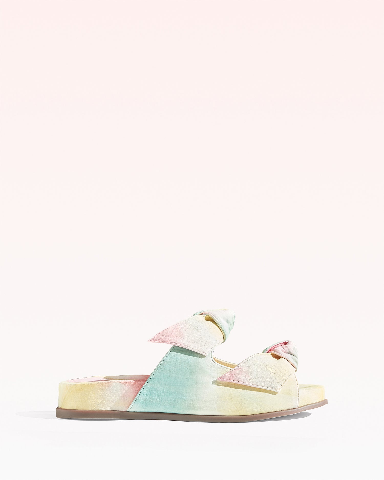 Clarita Tie-Dye Slide Sandal Sandals Sale 35 Washed Tie-Dye Leather