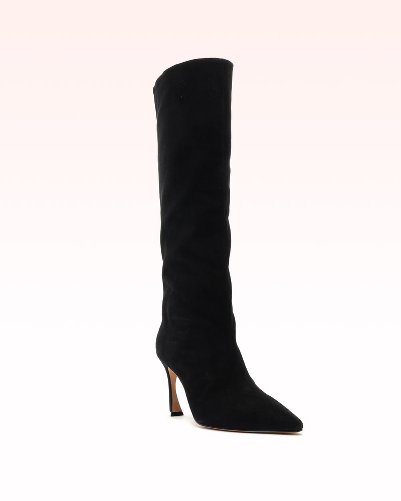 Kyra Suede Boot 85 Black Boots Resort 22   
