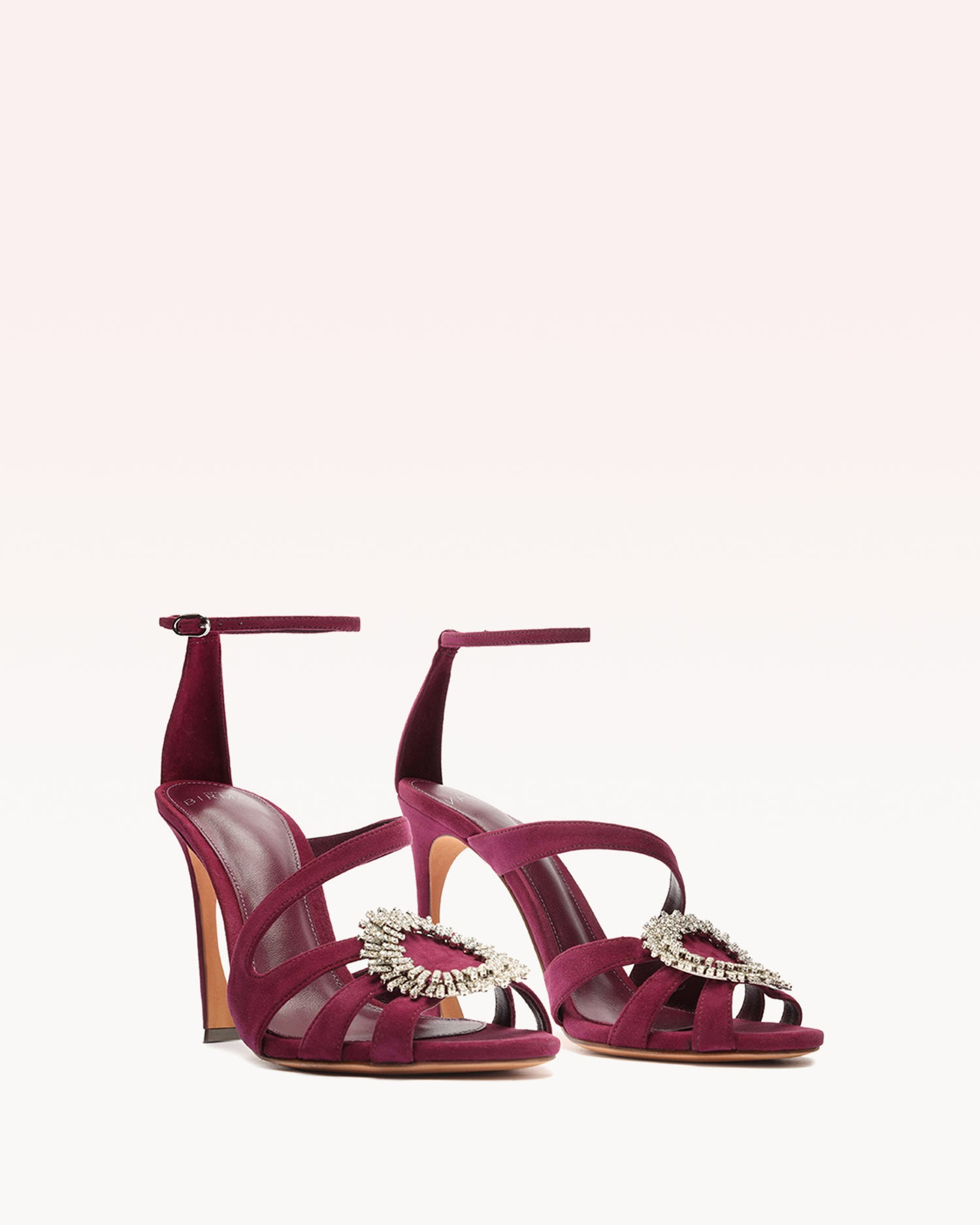 Alicia 100 Berry Sandals Pre Fall 22 - C2   