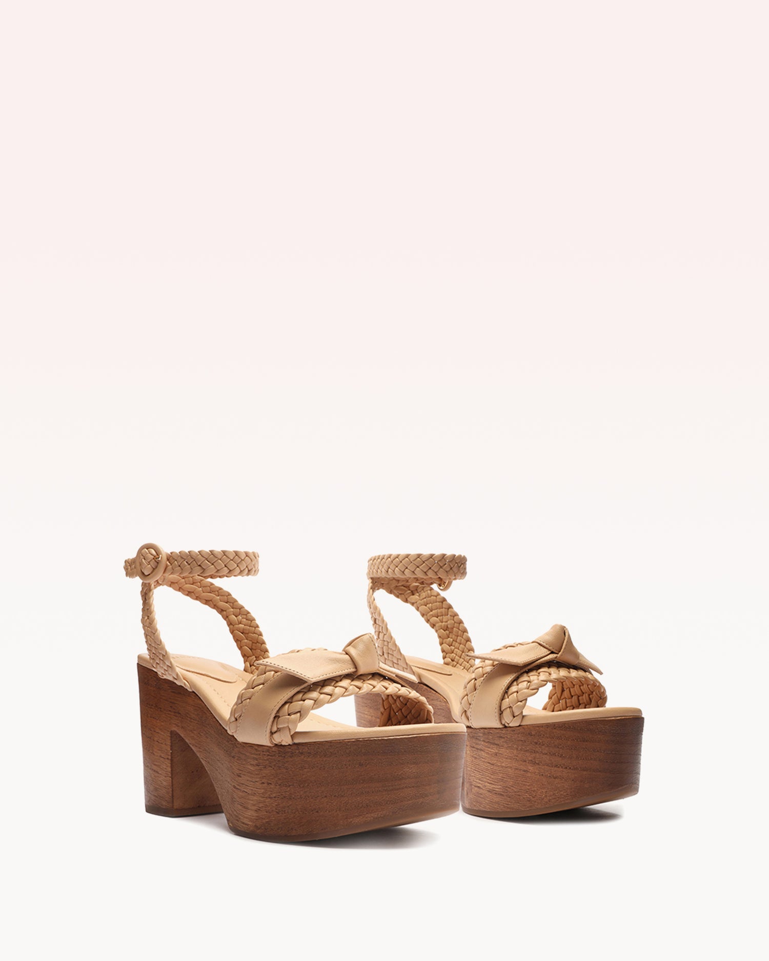 Clarita Clog 110 Beige Sandals Pre Fall 22 - C4   