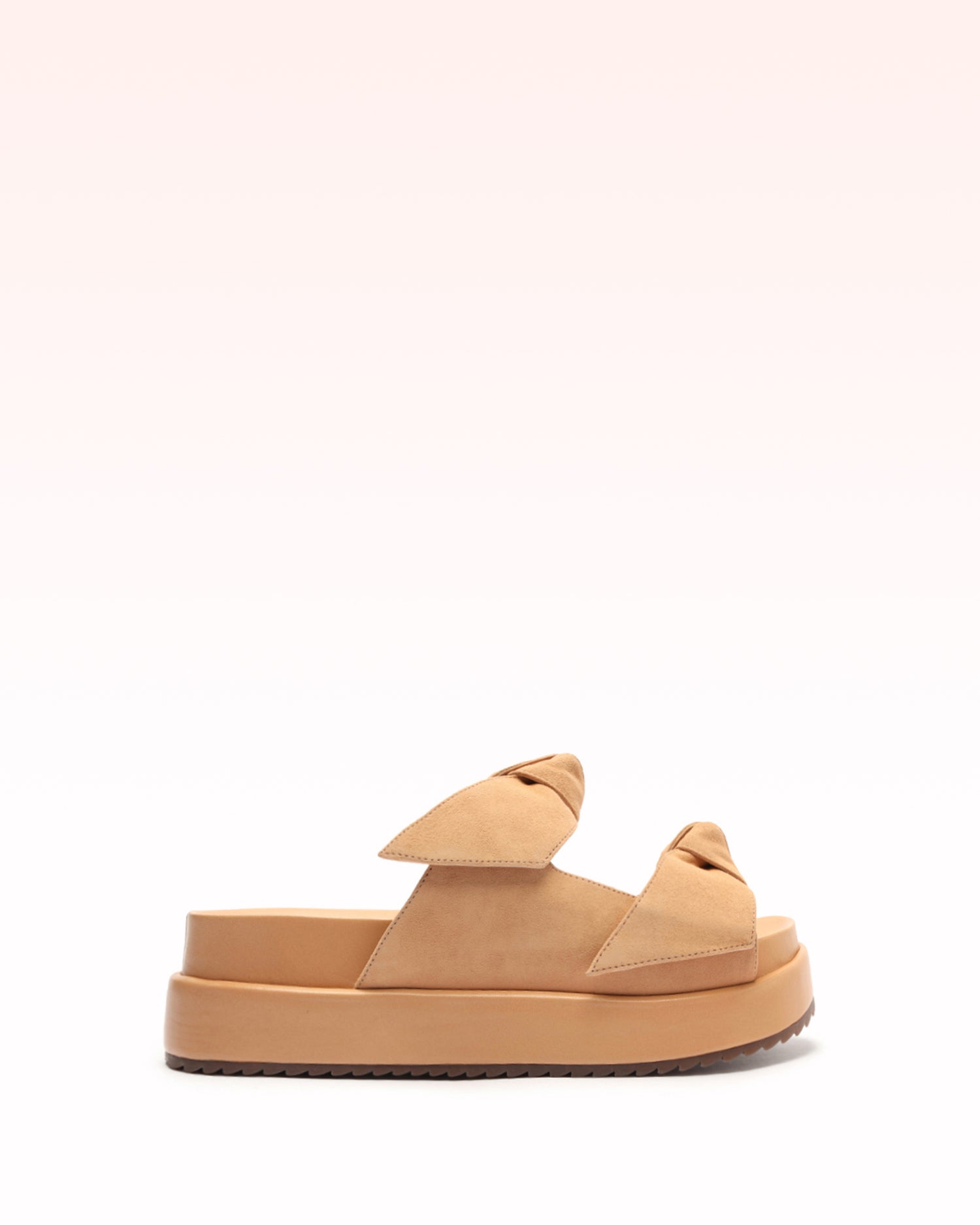 Asymmetric Clarita Bounce Pink Stone Flats Sale 35 Pink Stone Suede & Nappa Leather